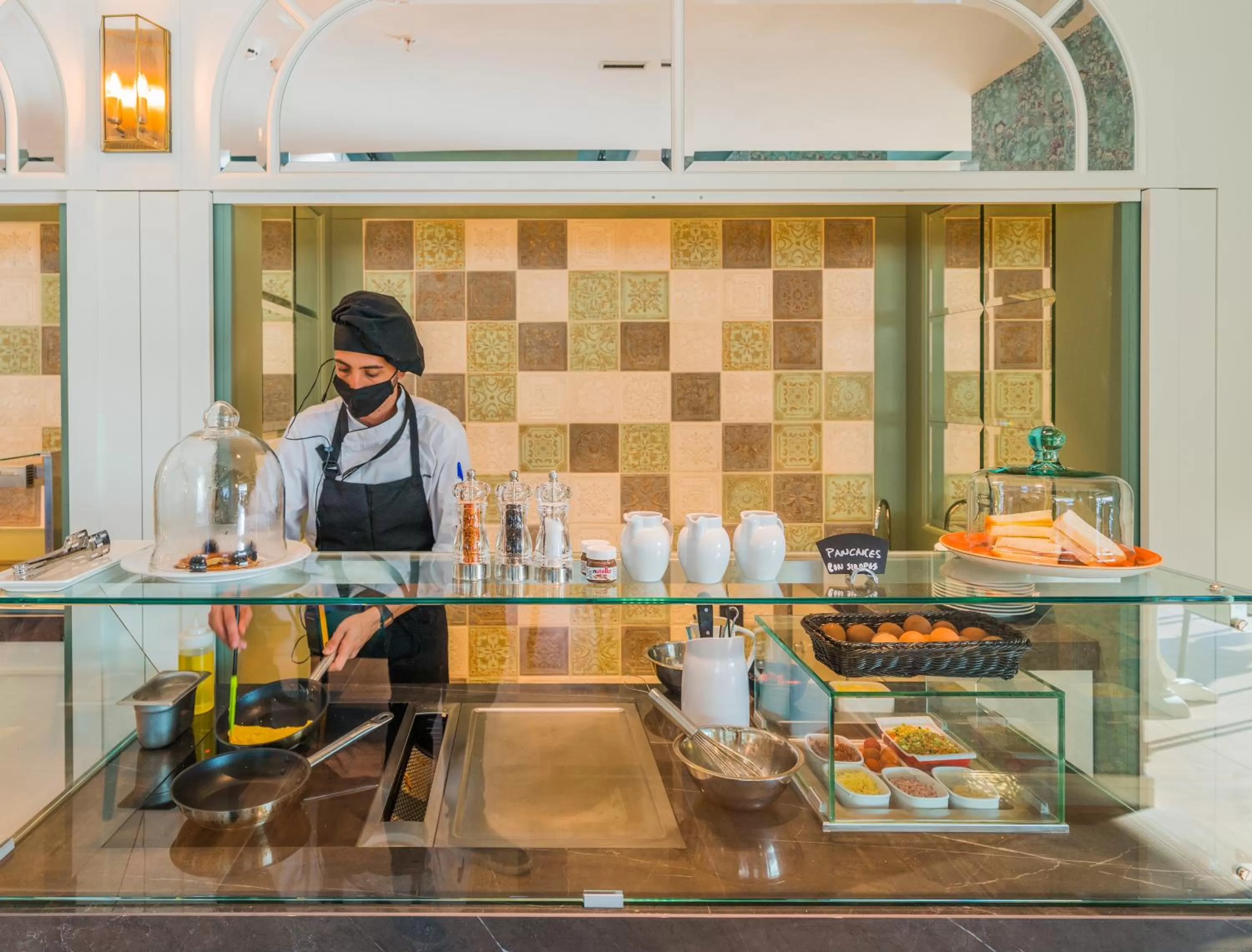 Buffet breakfast in Catalonia Donosti