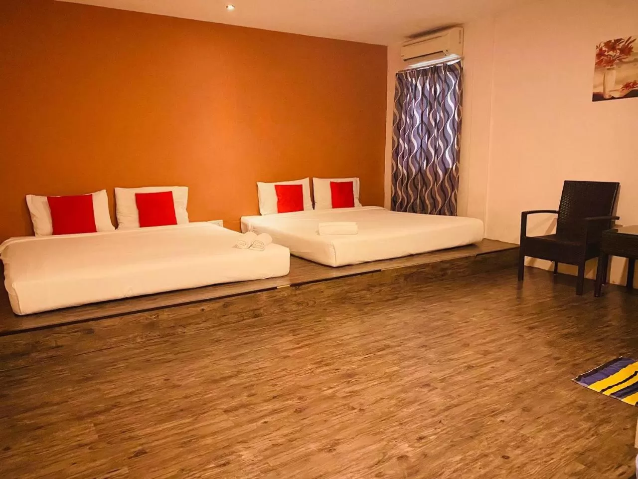 Photo of the whole room, Bed in Orange Hotel Segamat