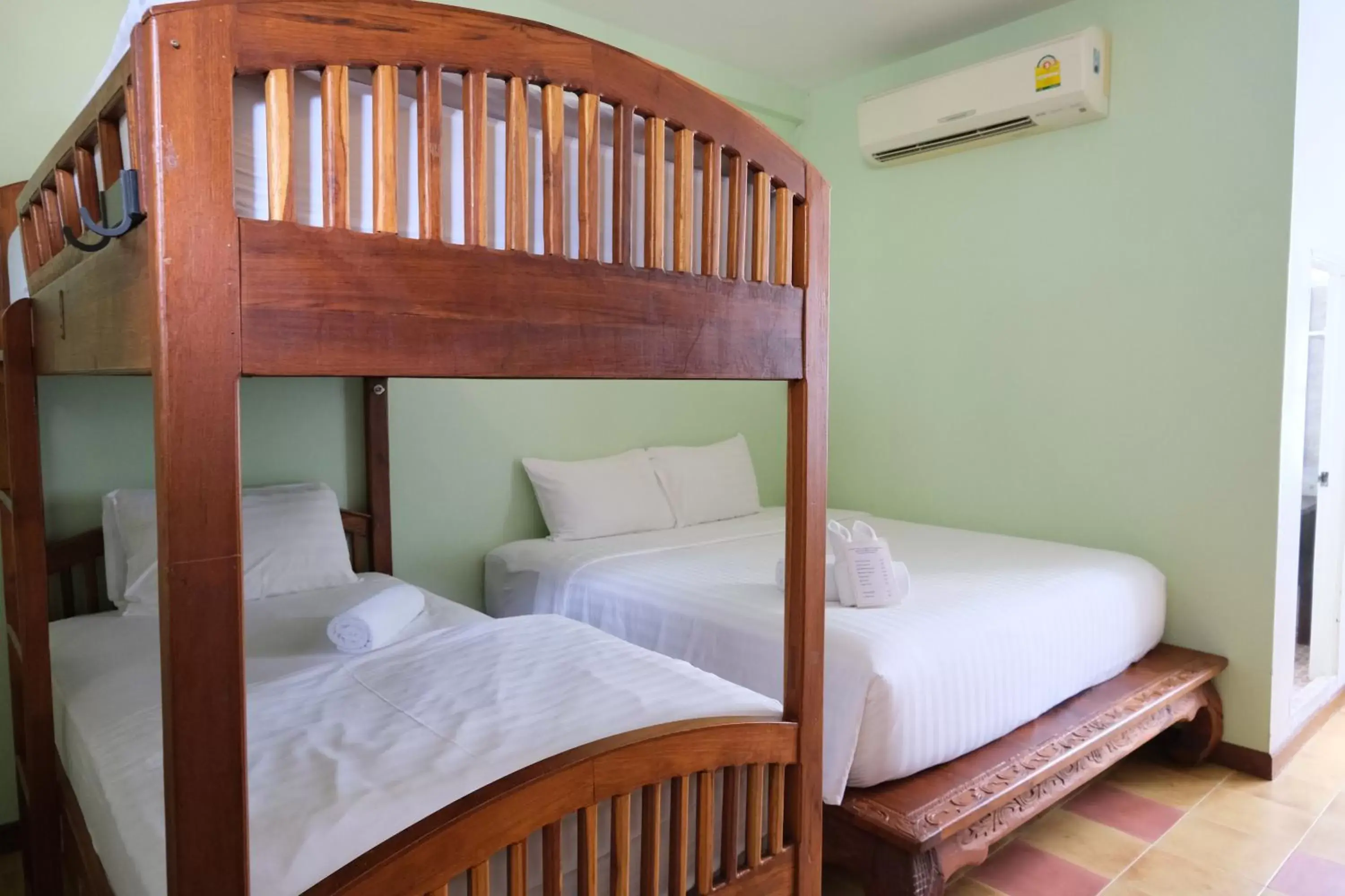 Economy Quadruple Room in Feung Nakorn Balcony Rooms and Cafe Economy Quadruple Room in Feung Nakorn Balcony Rooms and Cafe