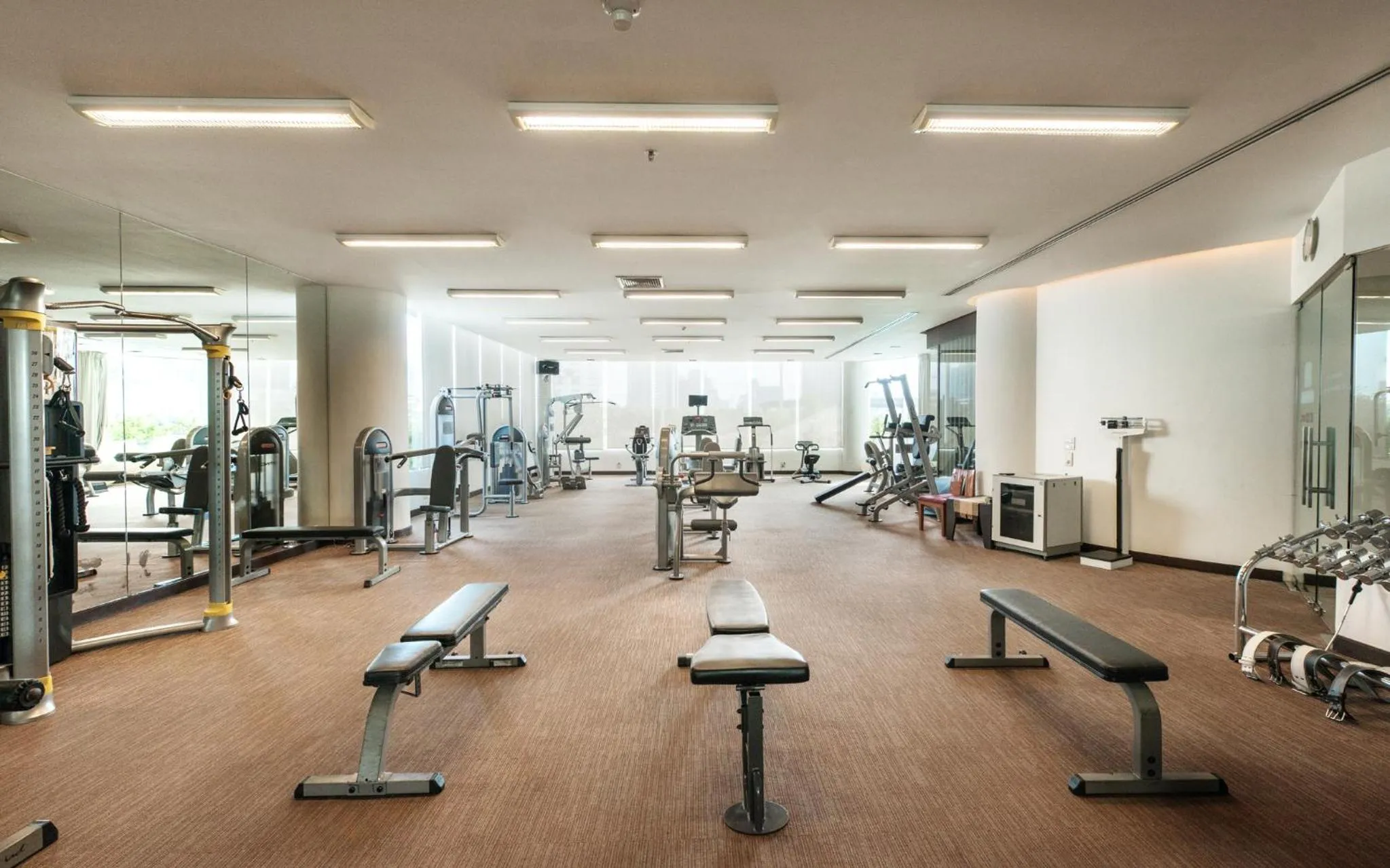 Fitness centre/facilities in A-ONE Bangkok Hotel