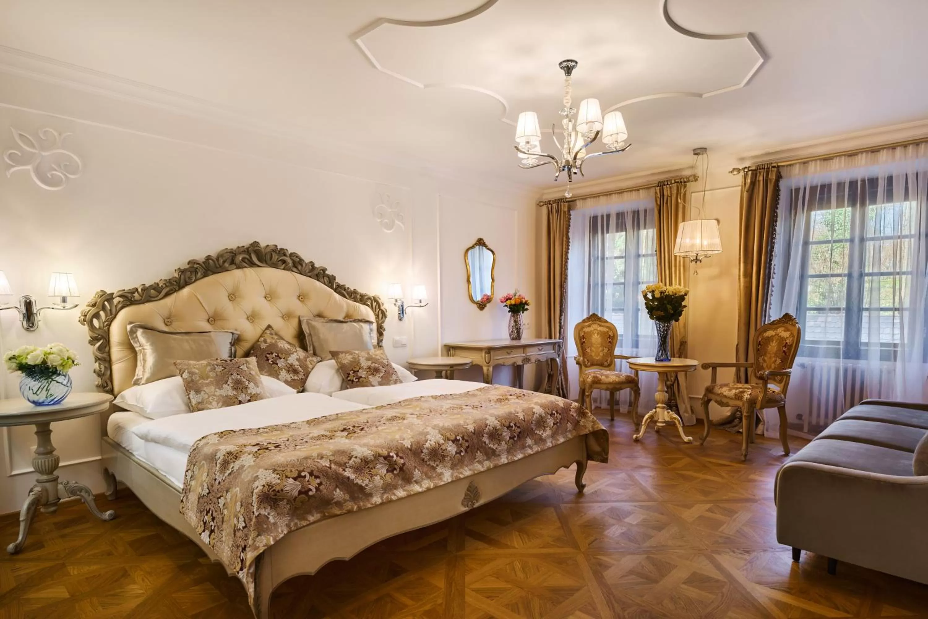 Bed in Spa Beerland Chateaux – U Zlaté Hrušky / At Golden pear