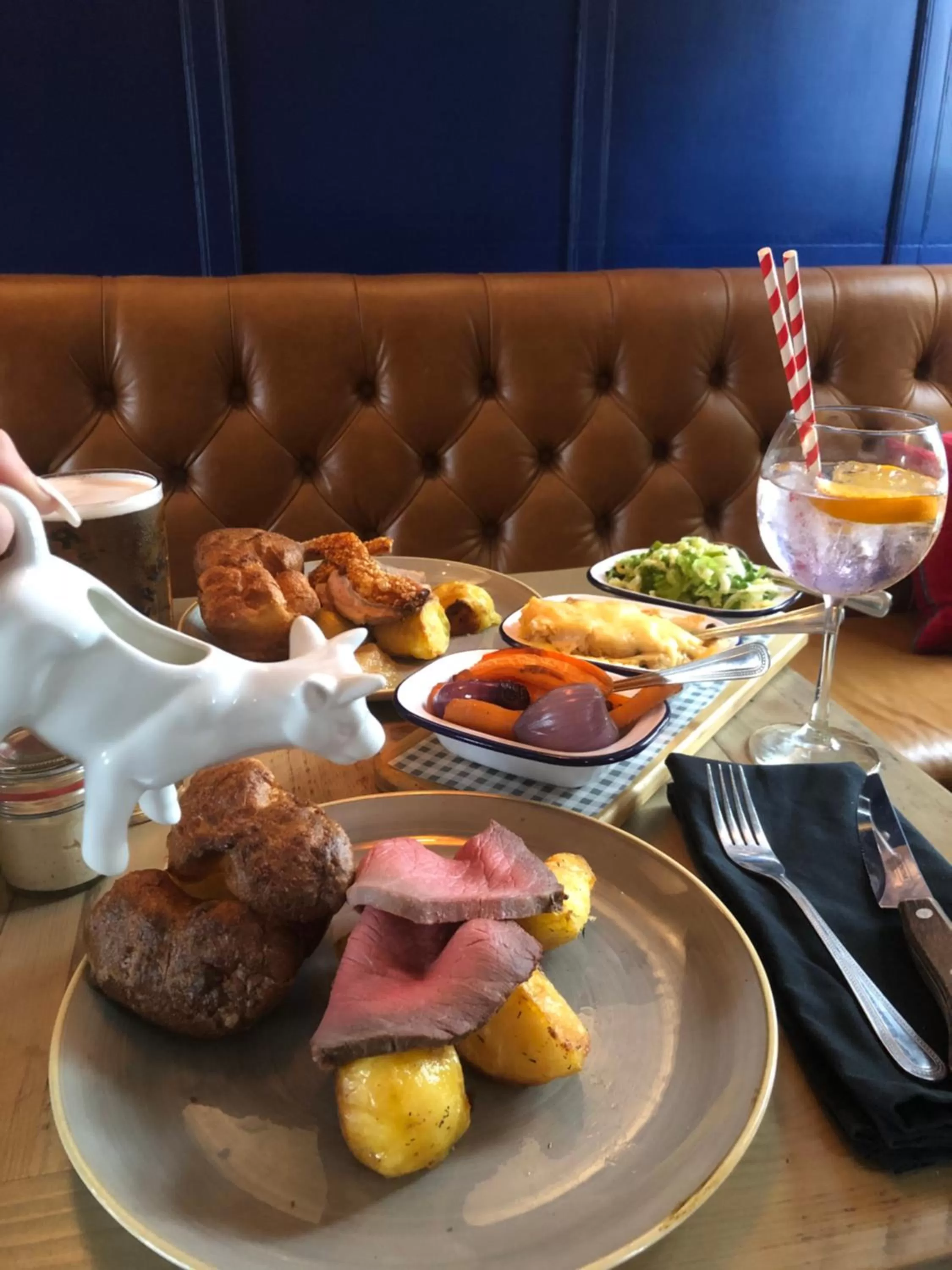 Food and drinks in The Bull Inn