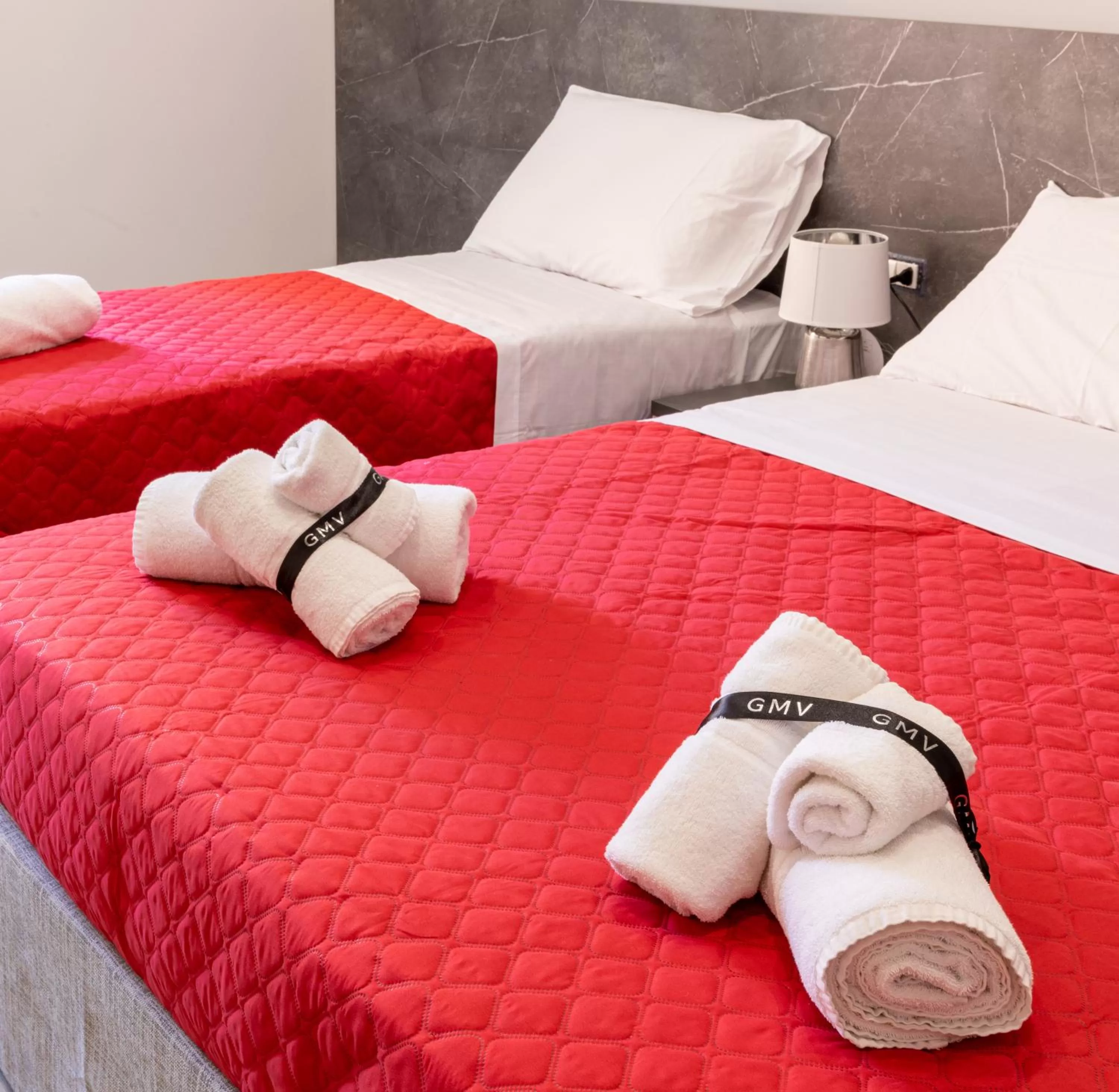 Bed in Partenope Guest House