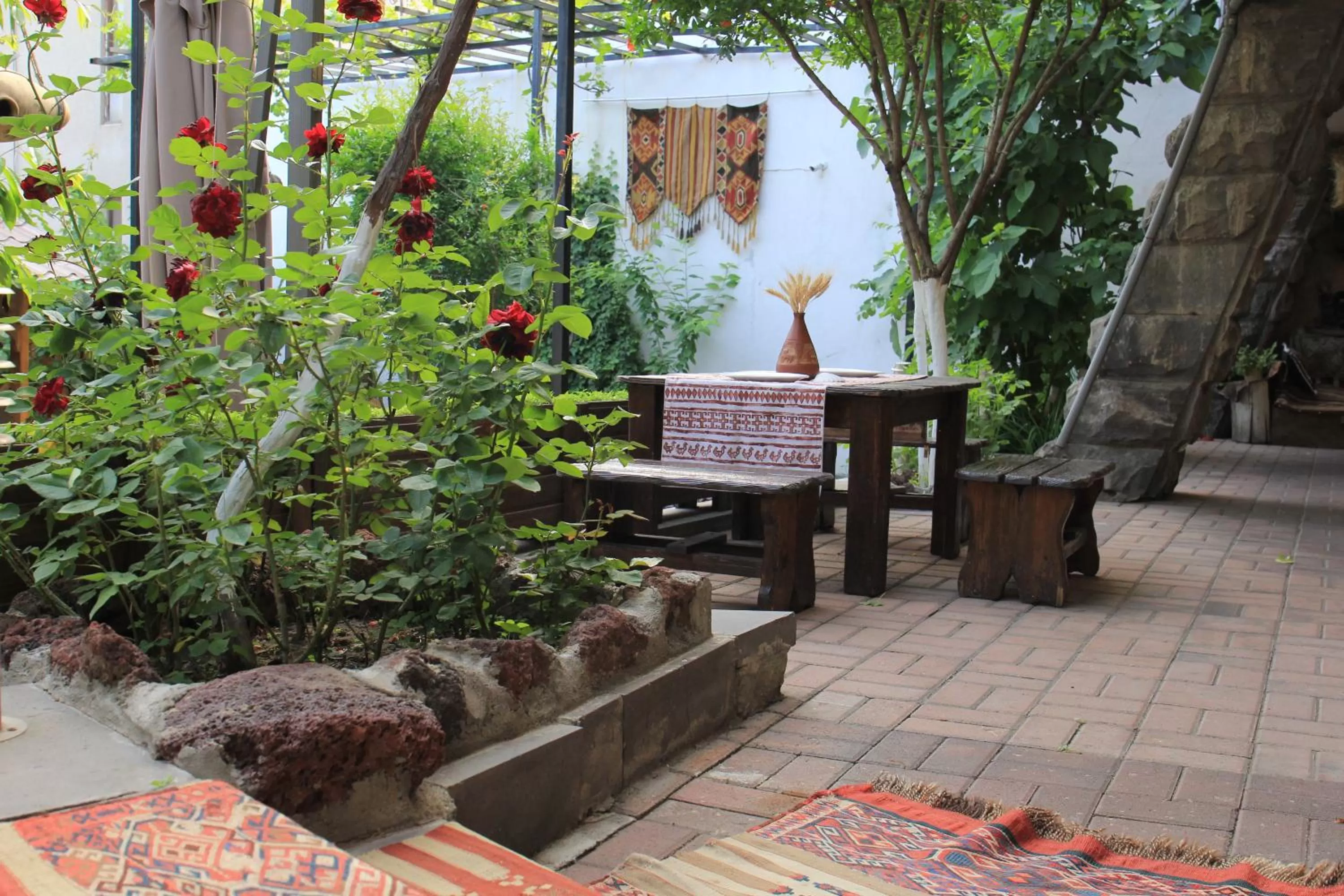Garden in Silk Road Hotel