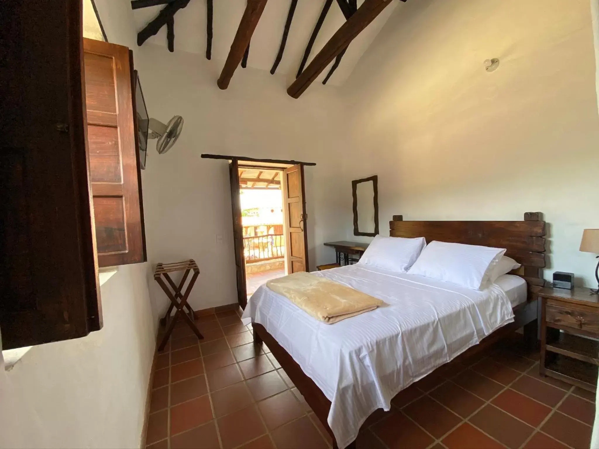Double Room in Hotel Campestre Ataraxia Barichara Double Room in Hotel Campestre Ataraxia Barichara