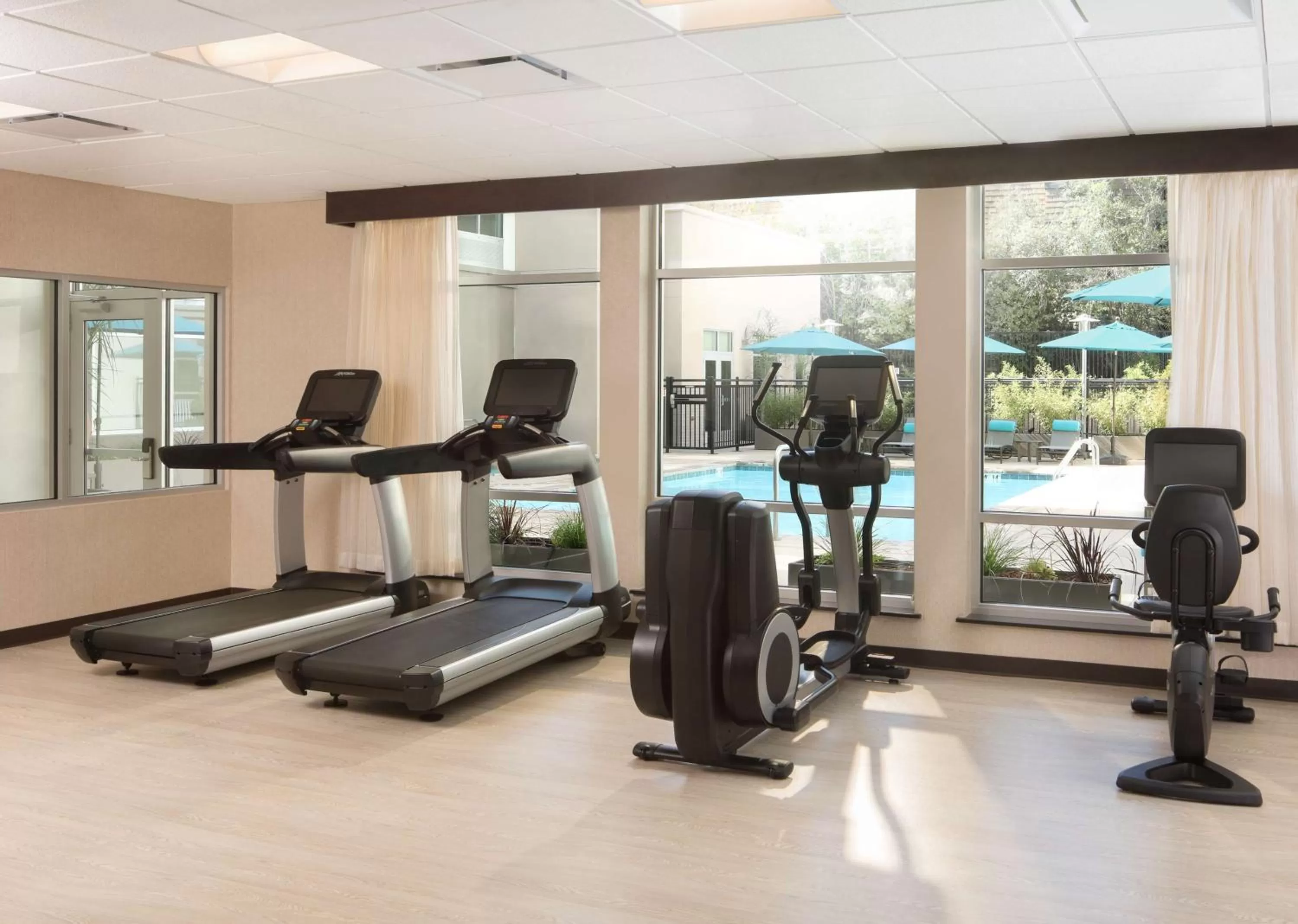Fitness centre/facilities in Hyatt Place Santa Cruz