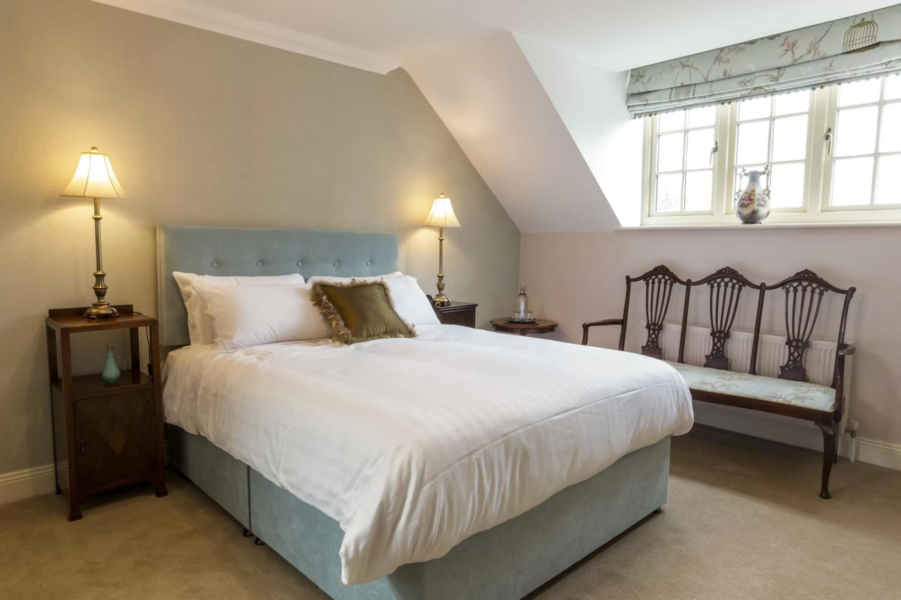 Bed in College Hill House