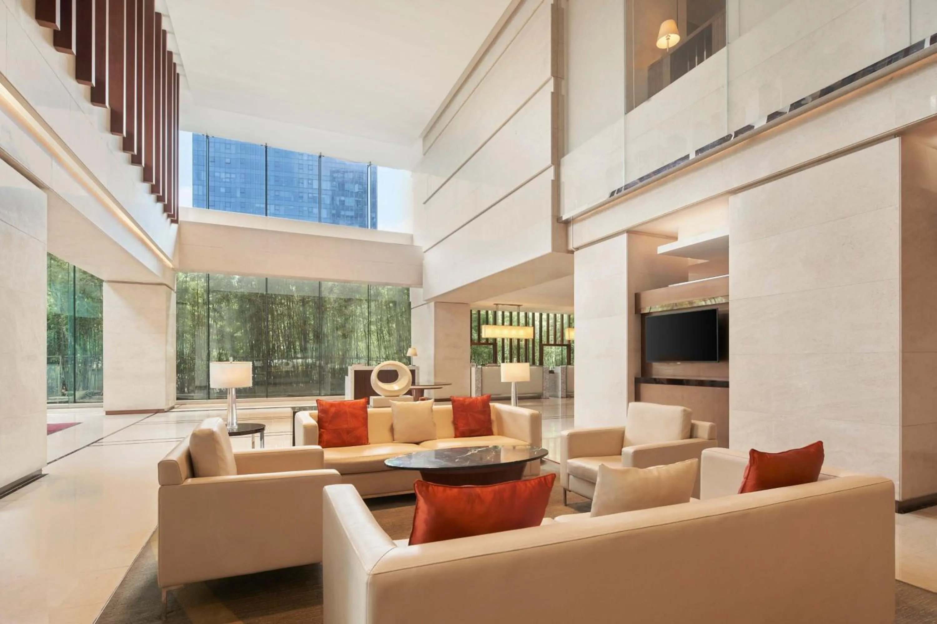 Lobby or reception in Courtyard by Marriott Shanghai Jiading