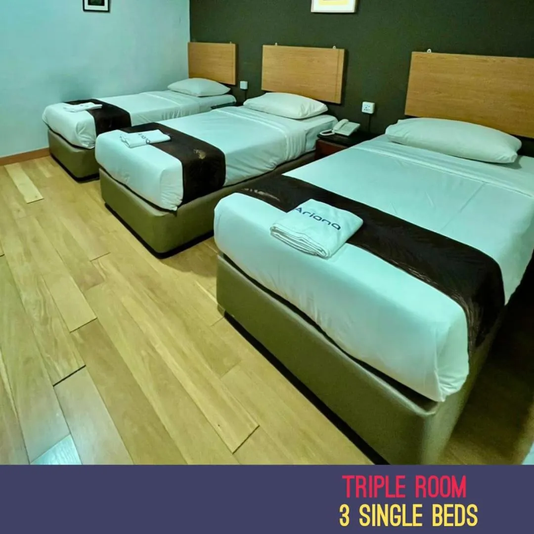 Bed in Hotel Zamburger Second Link