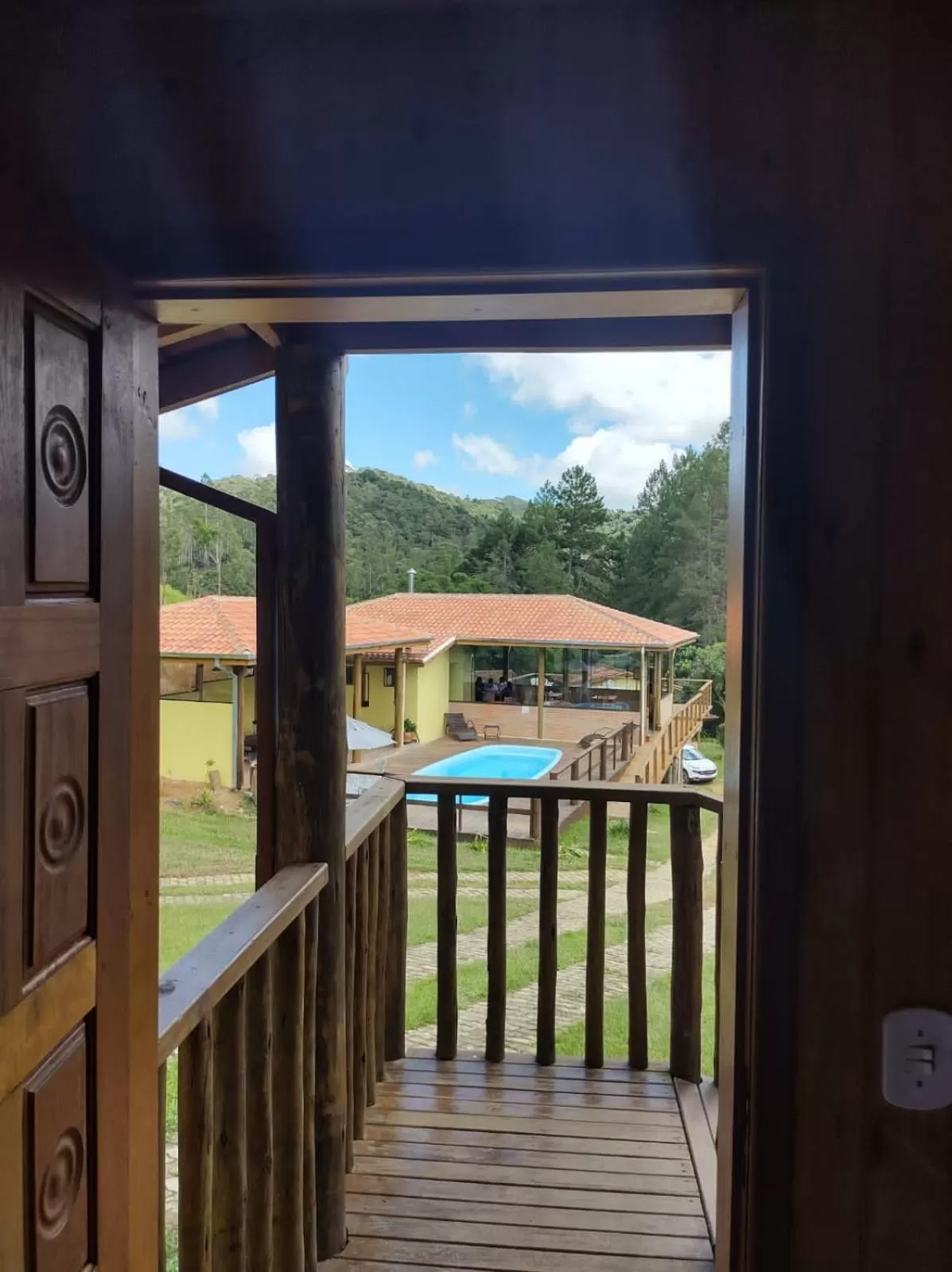 Pool View in Pousada São Miguel