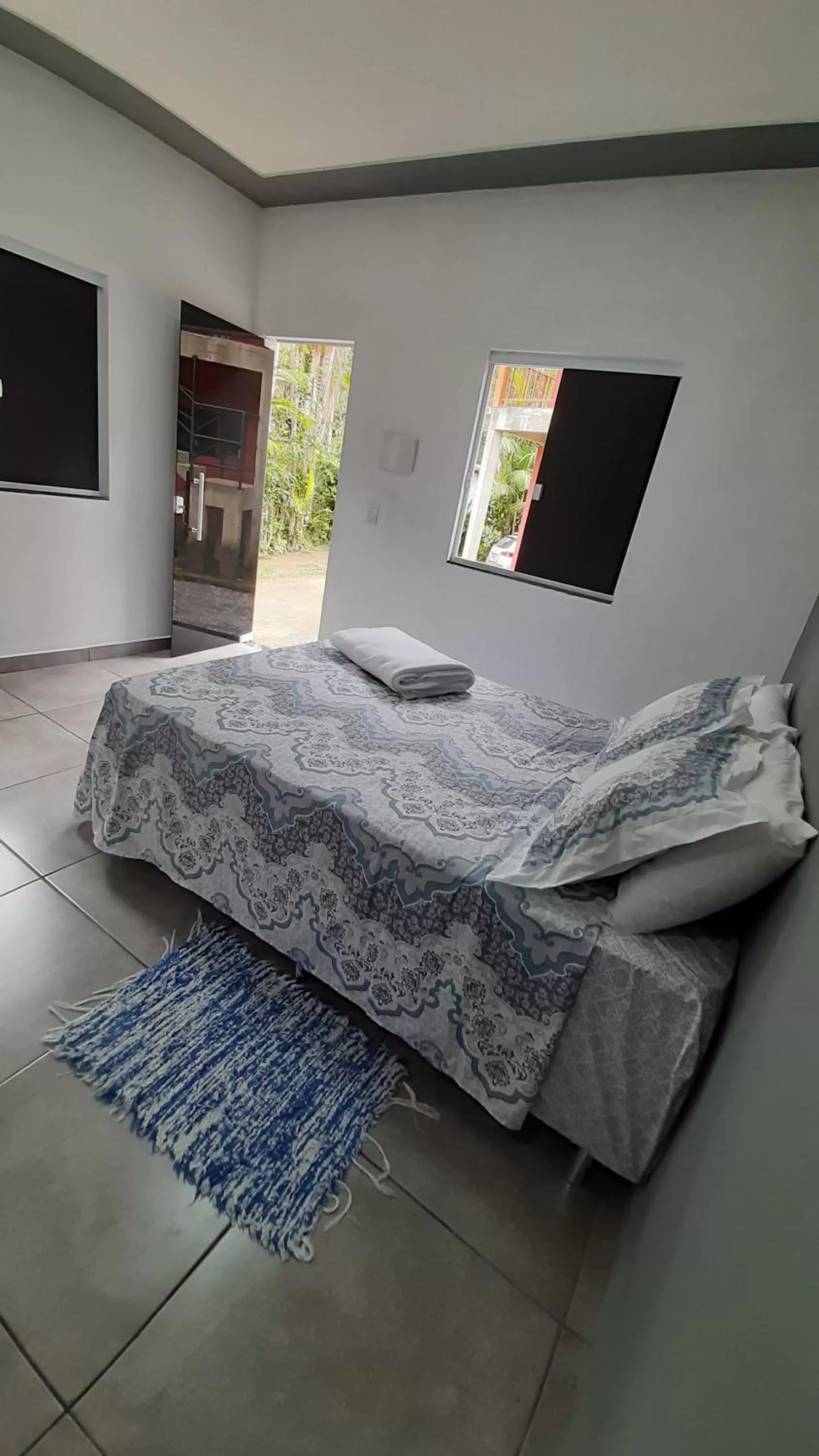 Bed in Pousada Recanto da Lu