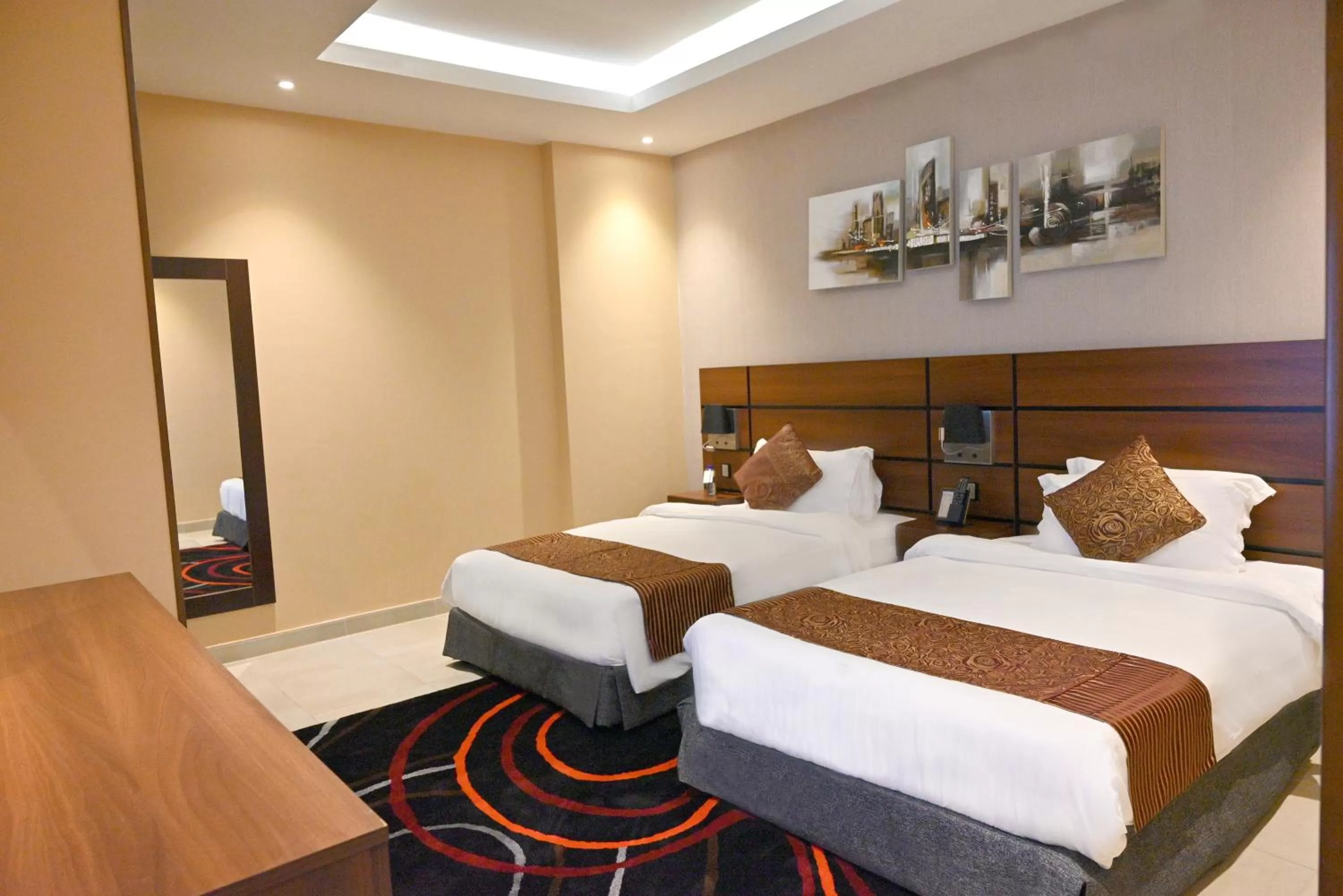 Bedroom, Bed in Q Suites Jeddah by EWA - Managed by HMH