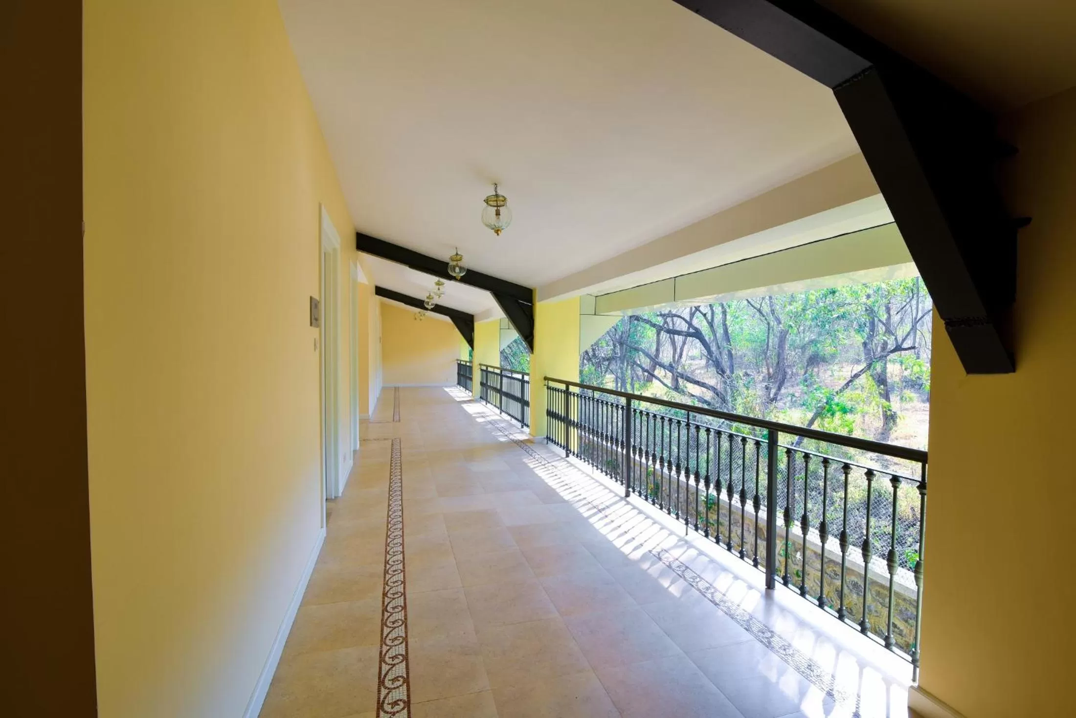 Garden view, Balcony/Terrace in The Source At Sula