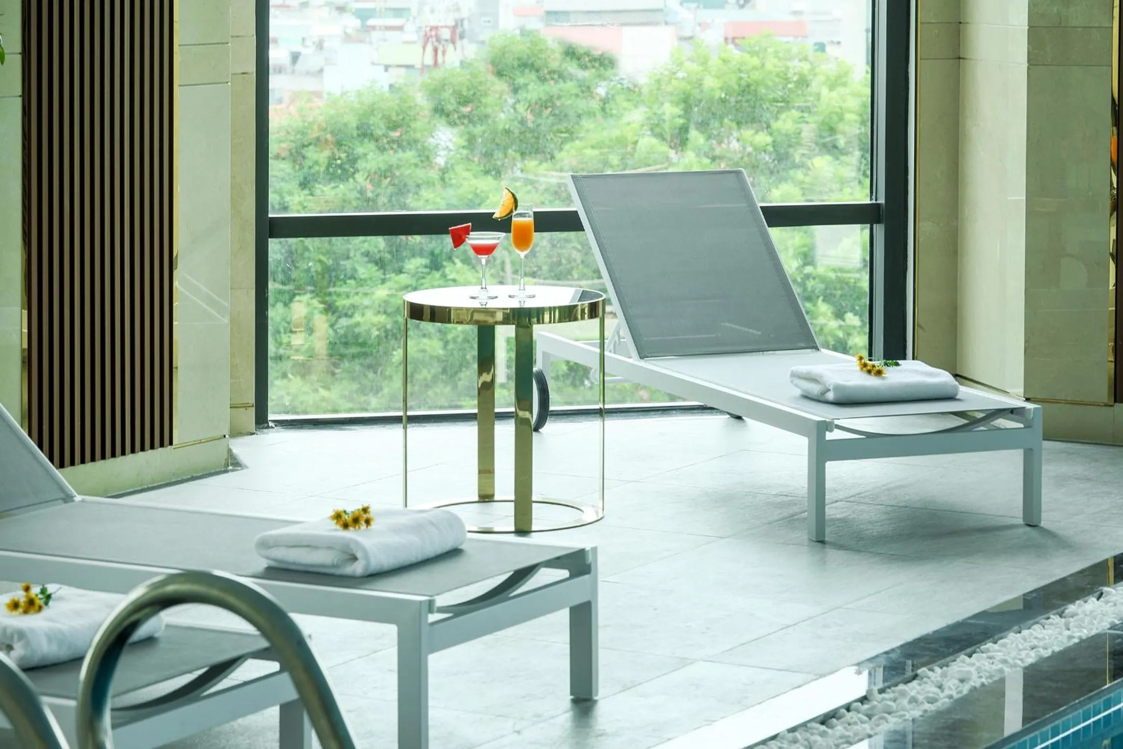 Swimming pool in Grand Vista Hanoi