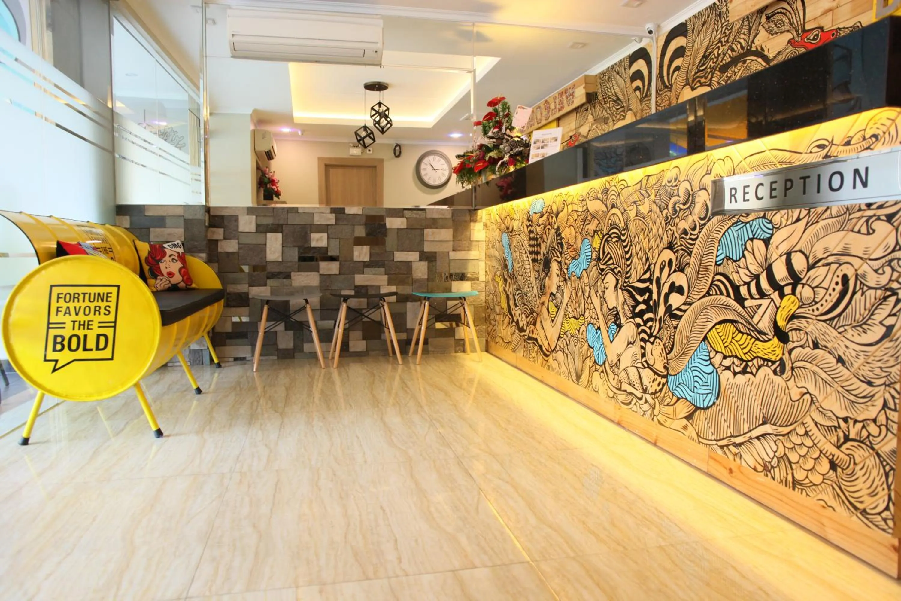 Lobby or reception in Bold Hotel Jakarta