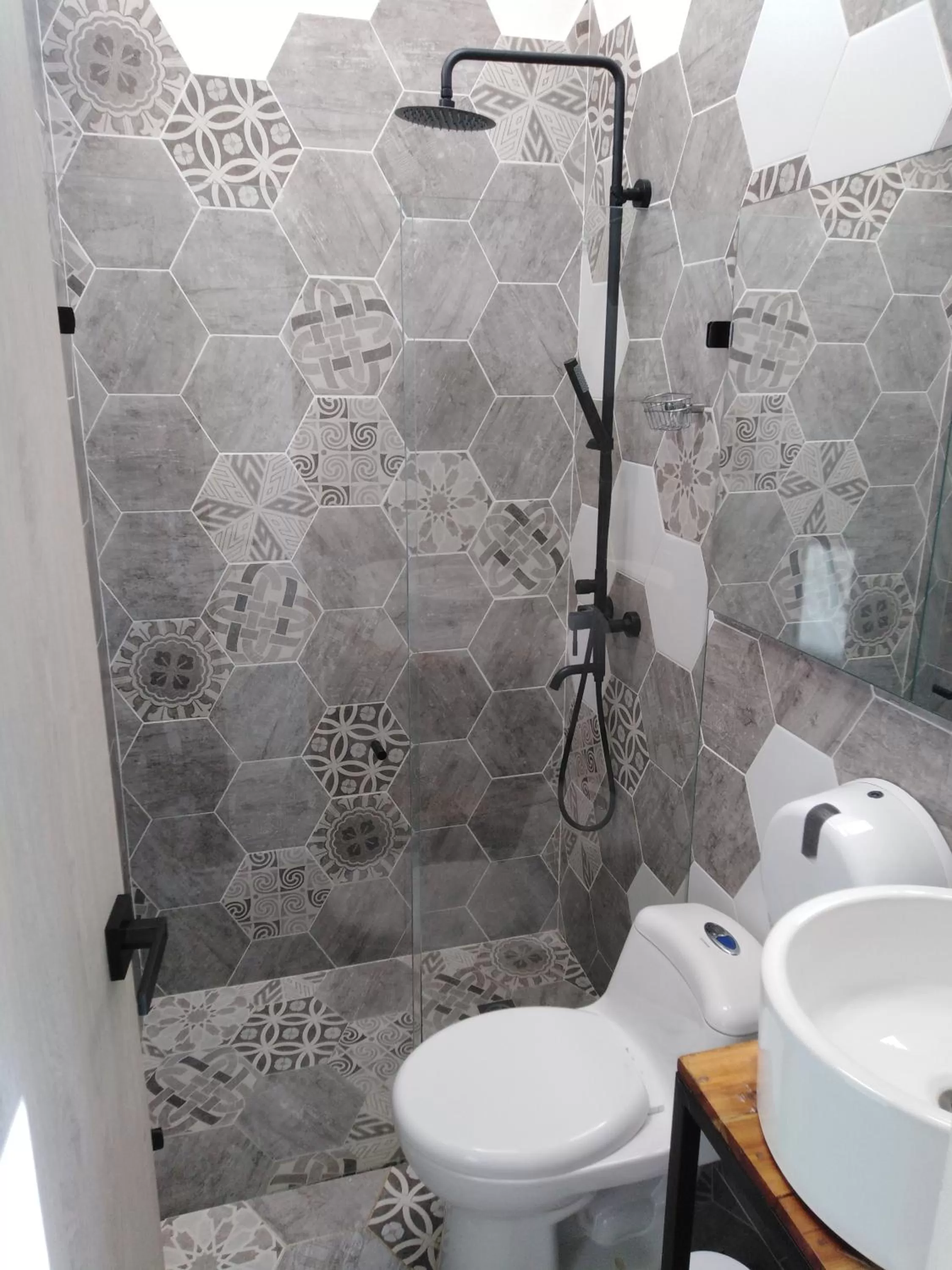 Bathroom in Hotel La Aldea del Oriente