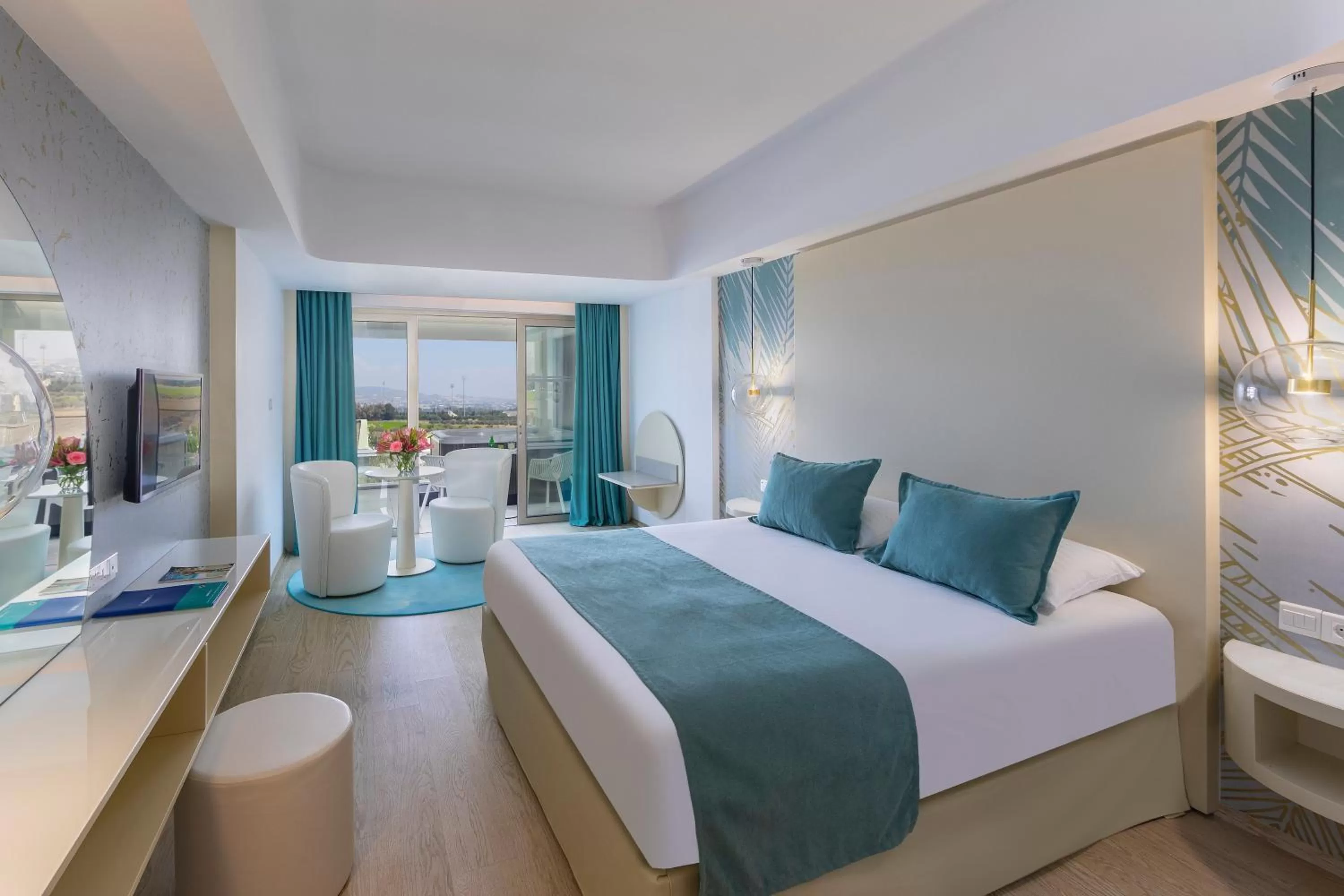 Junior Suite with Inland View and Private Outdoor Hot Tub in Ivi Mare - Designed for Adults by Louis Hotels