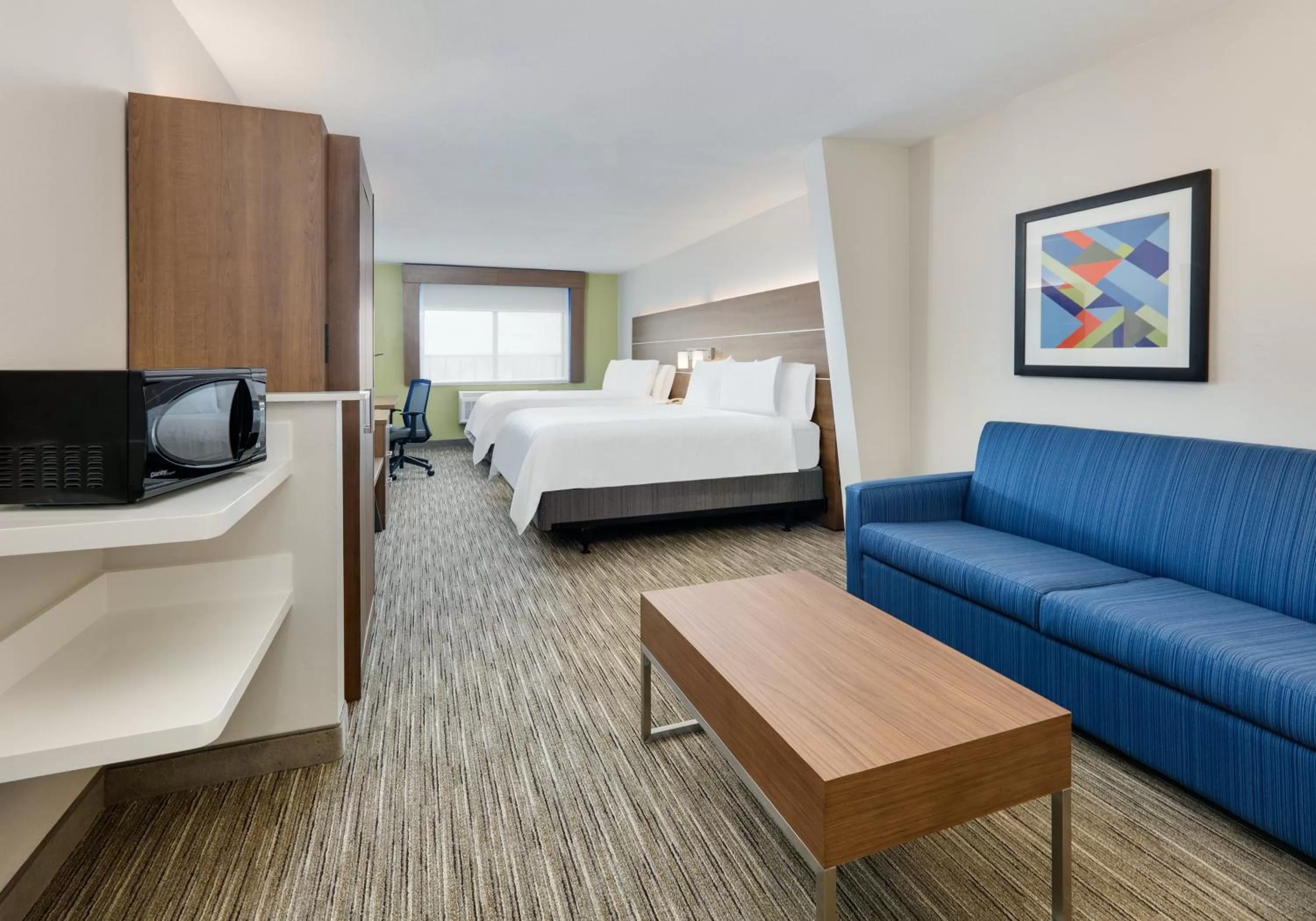 Photo of the whole room, Bed in Holiday Inn Express & Suites San Antonio NW near SeaWorld by IHG