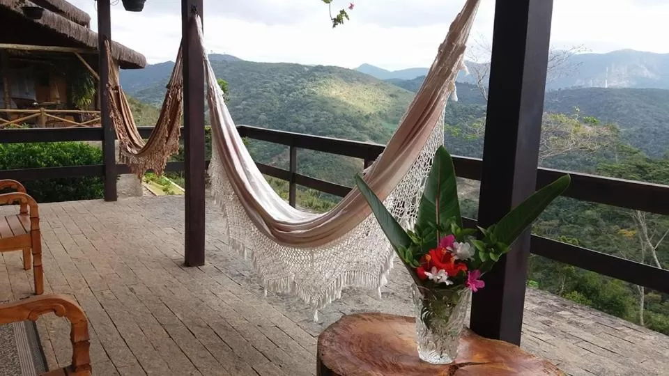 Balcony/Terrace in Pousada R.N.C. Nosso Paraíso