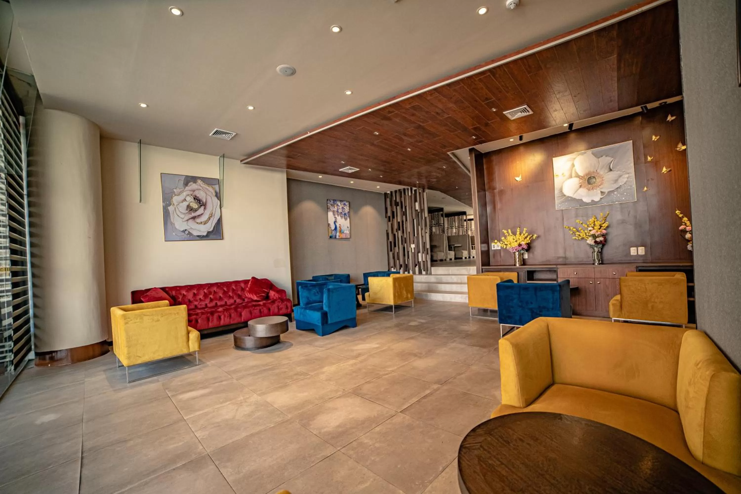 Lobby or reception in Hotel Hualimei