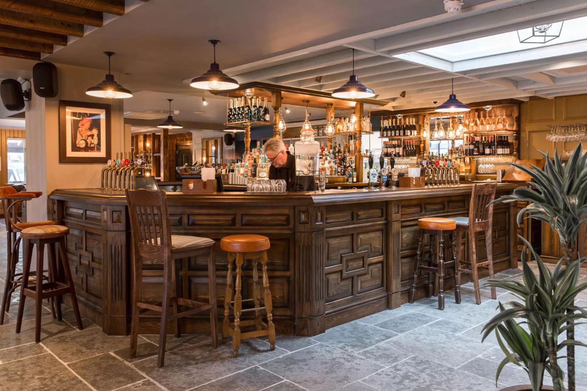 Lounge or bar in The Bridge Hotel