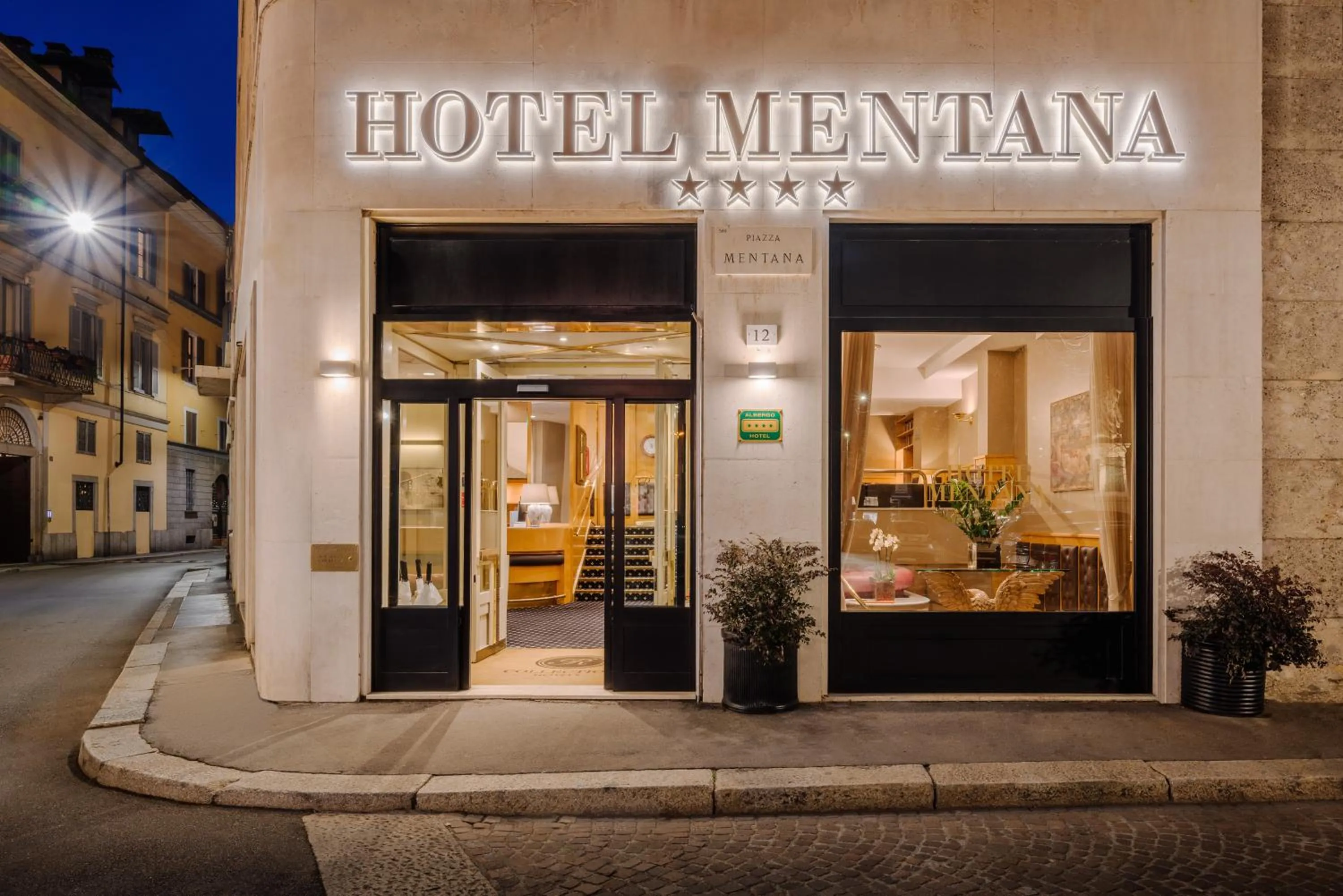 Property building in Hotel Mentana, by R Collection Hotels