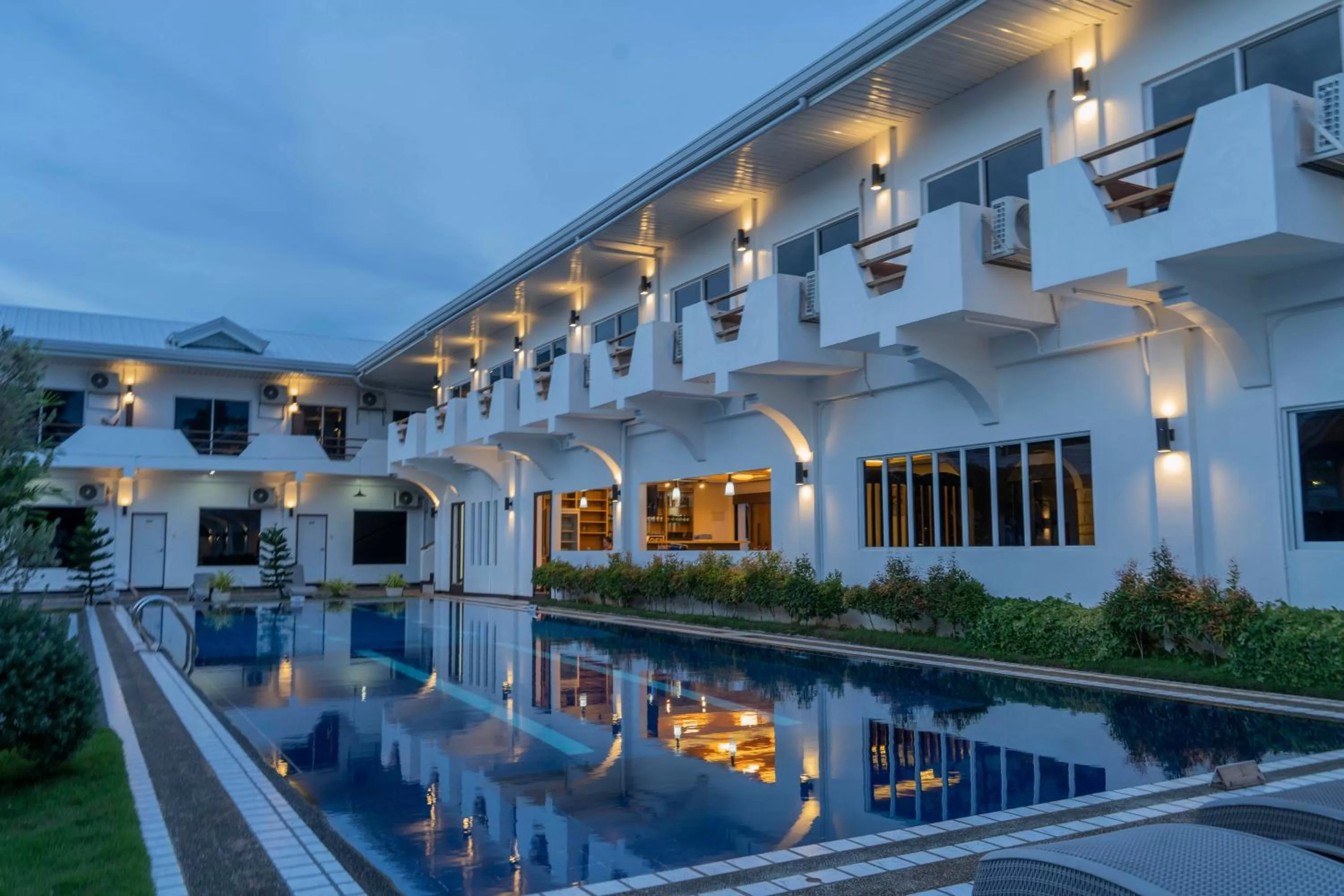 Property building in Espacio Resort Bohol