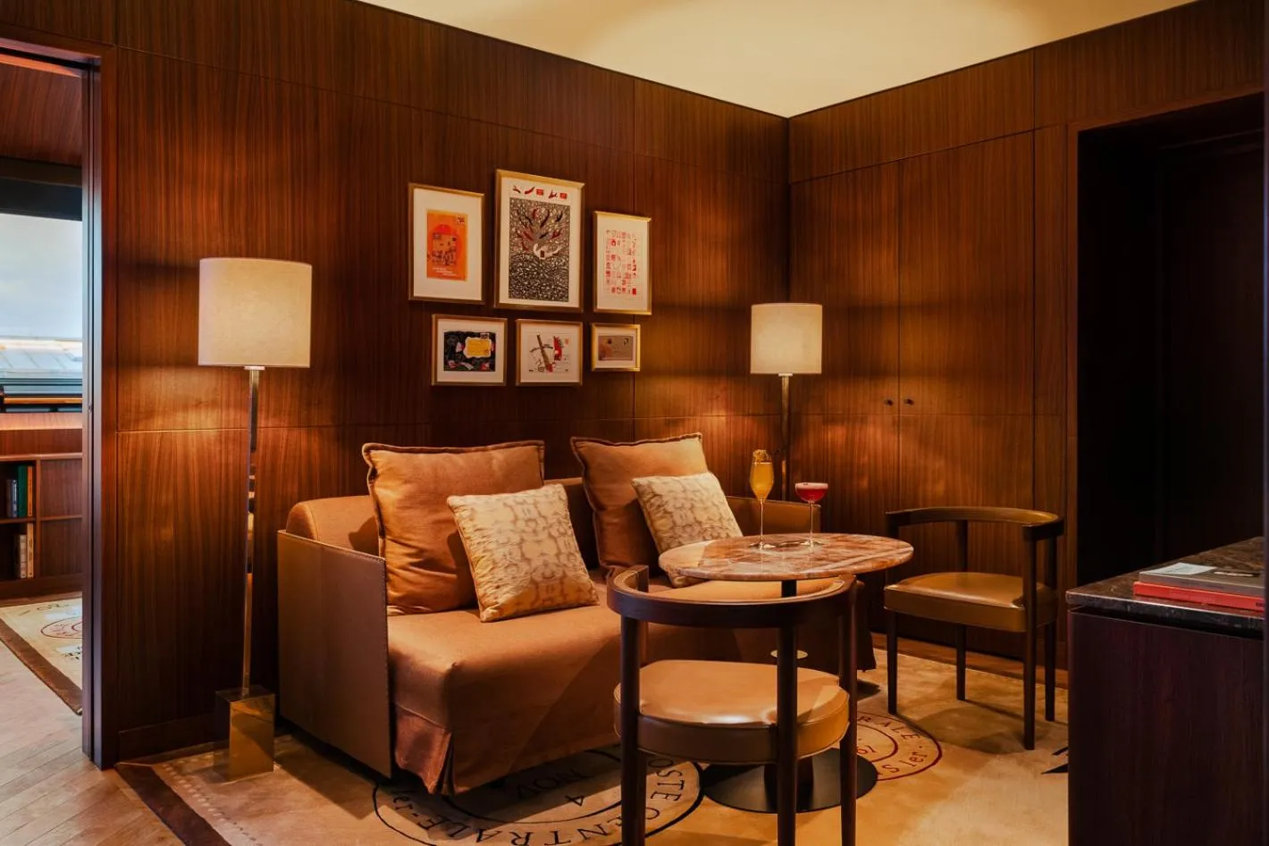 Living room in Hôtel Madame Rêve