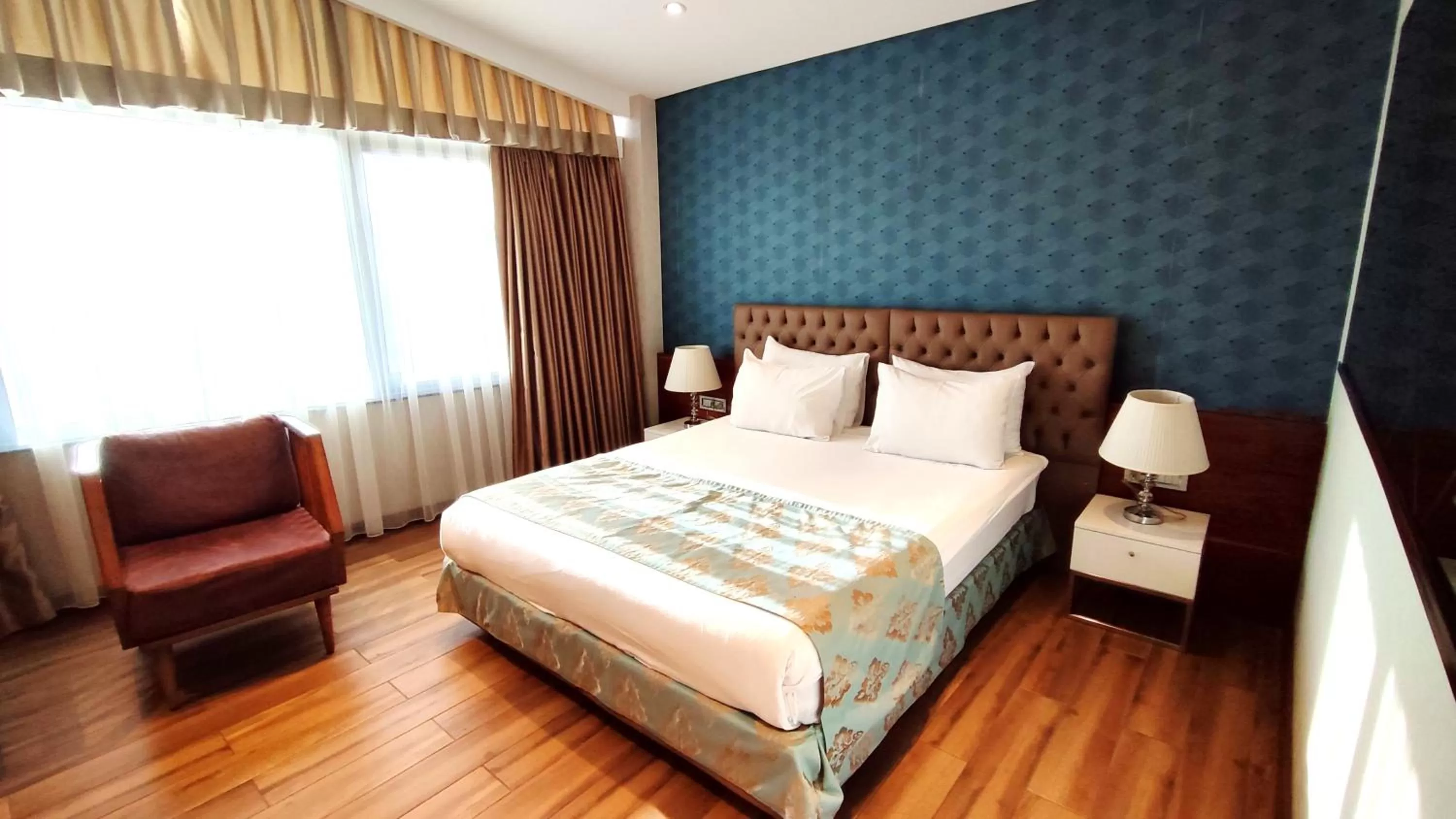 Bed in Old Port Hotel