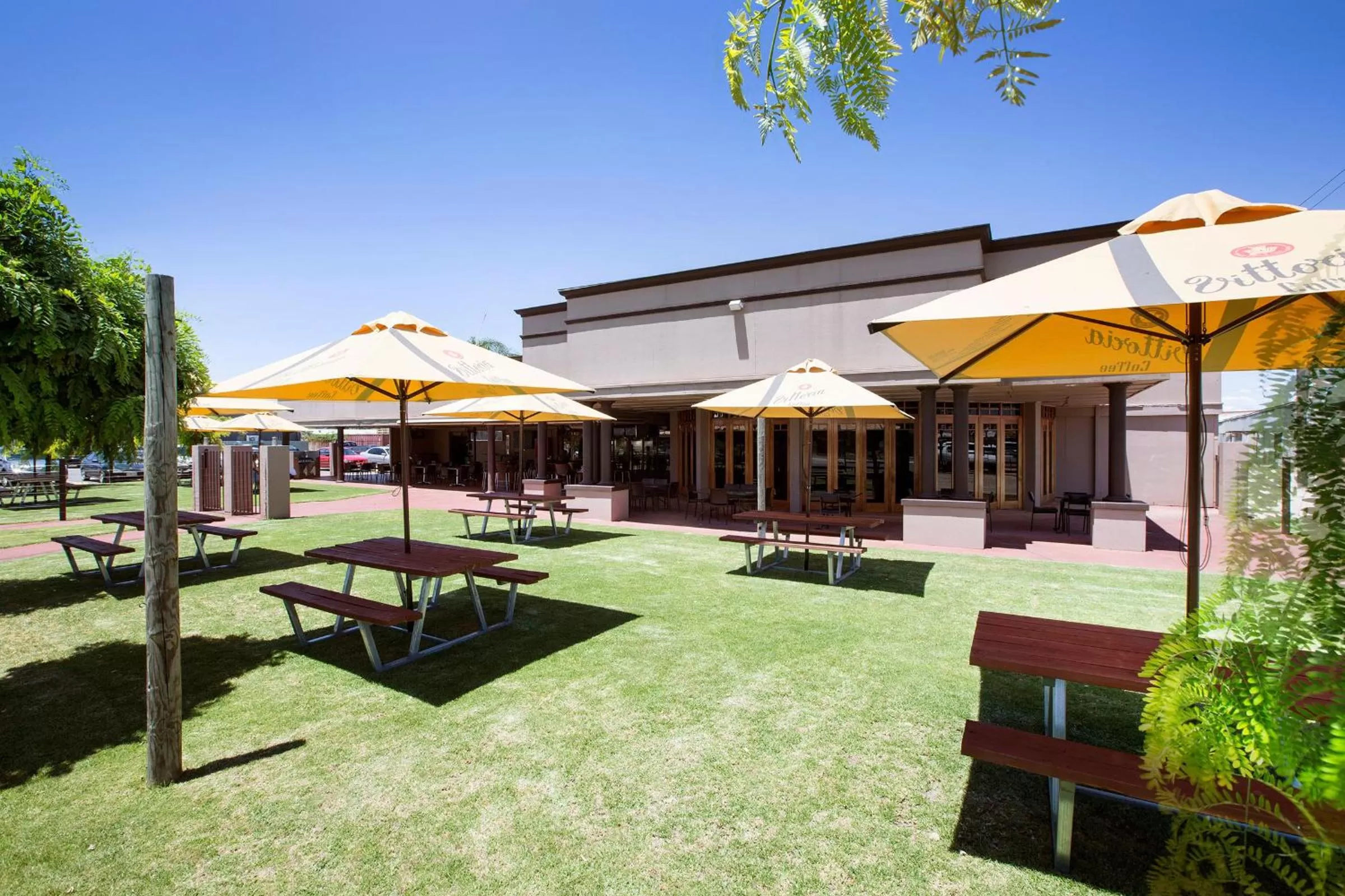 Patio in Boomerang Hotel