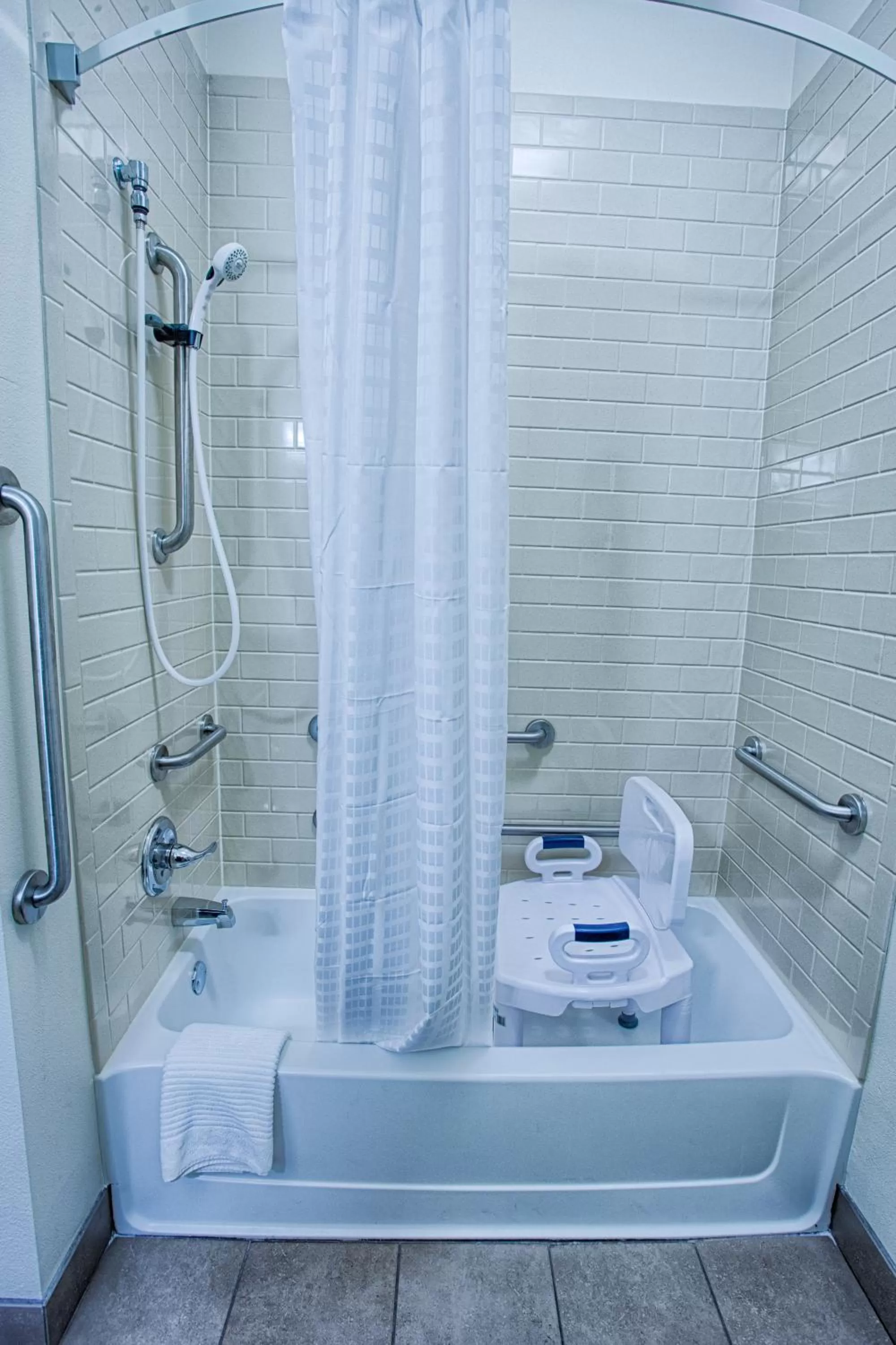 Bathroom in Candlewood Suites Fargo-North Dakota State University by IHG