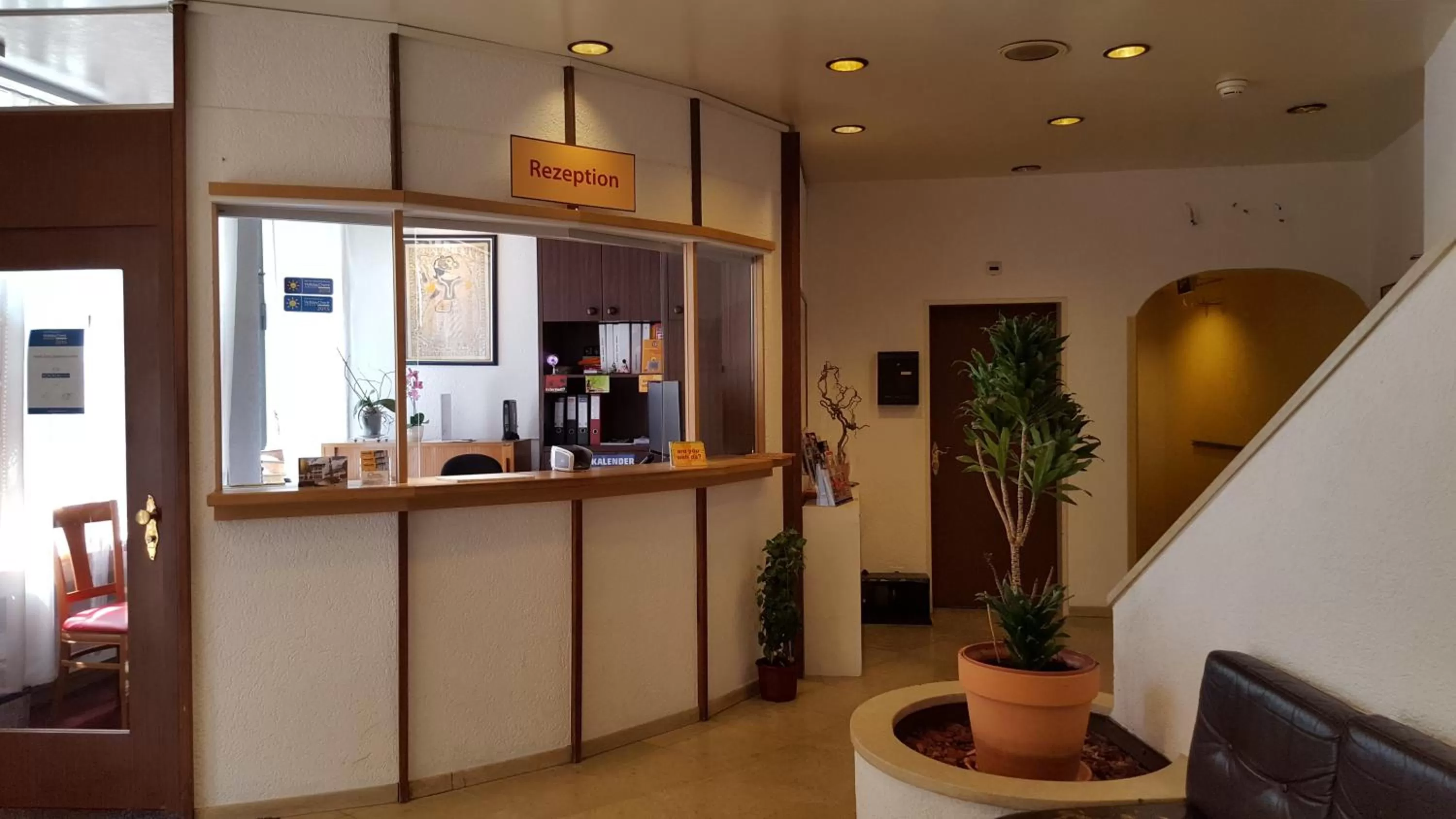 Lobby or reception in Spalenbrunnen Hotel & Restaurant Basel City Center