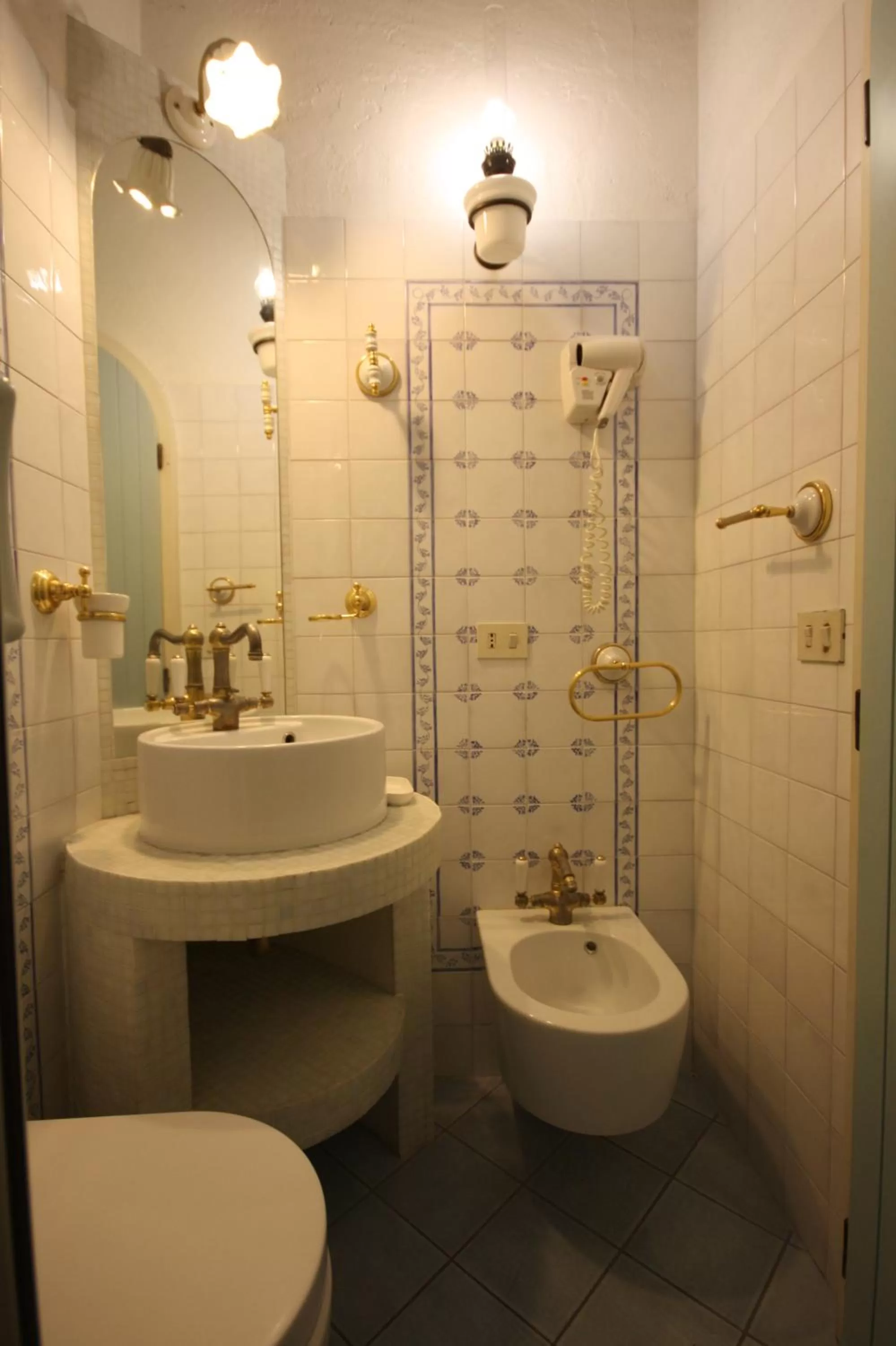 Bathroom in Hotel Cherubini