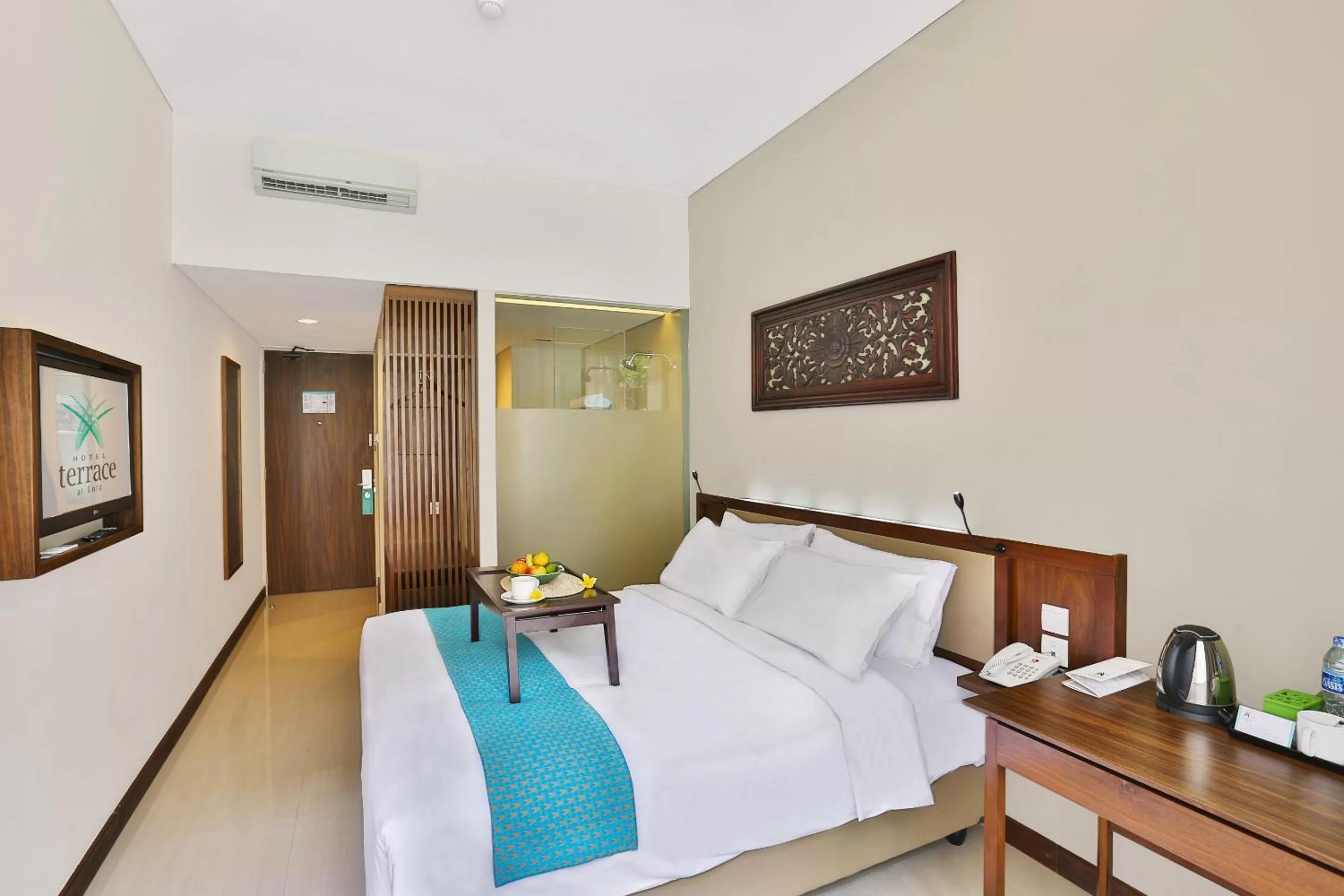 Bed in Hotel Terrace at Kuta