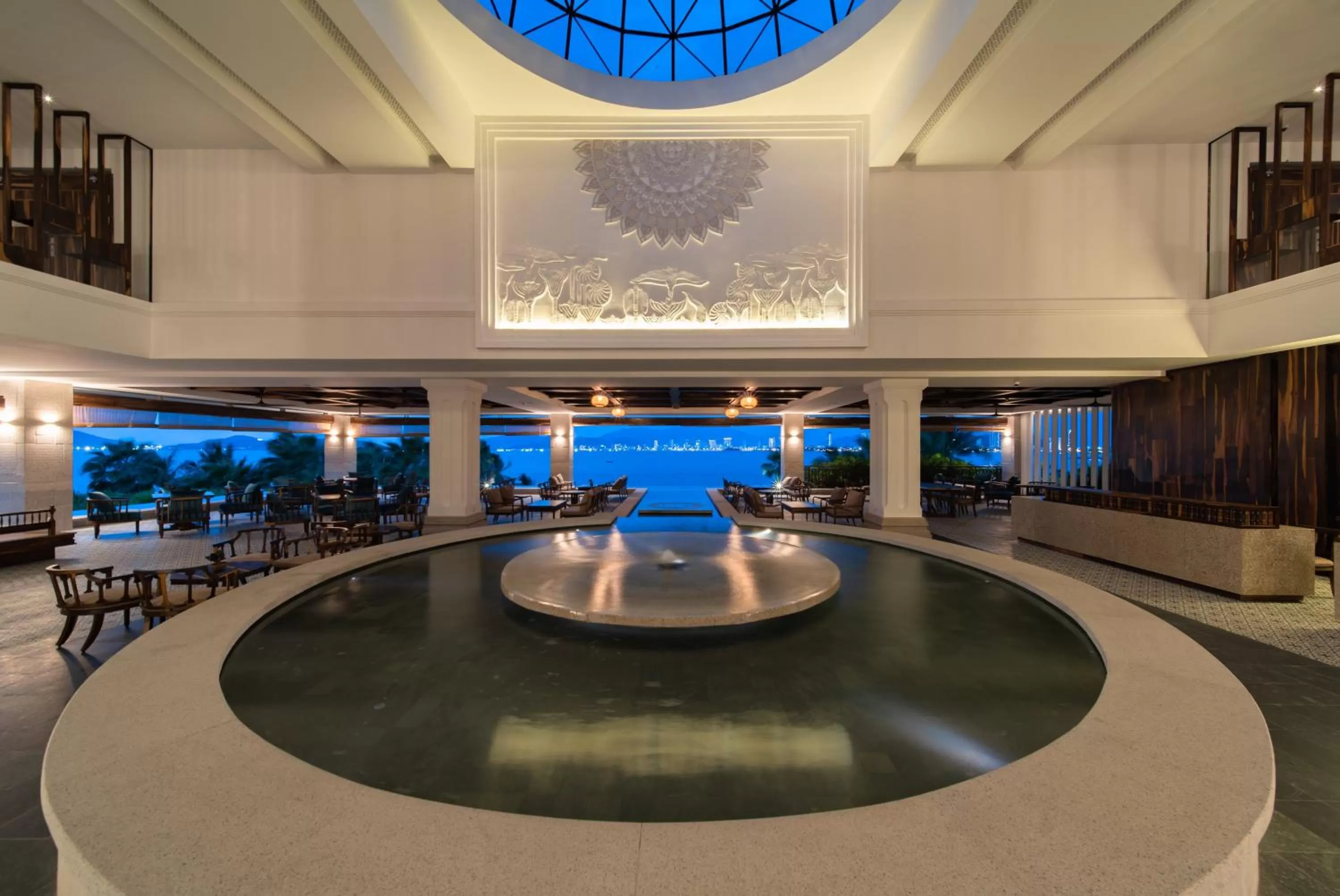 Lobby or reception in Alibu Resort Nha Trang