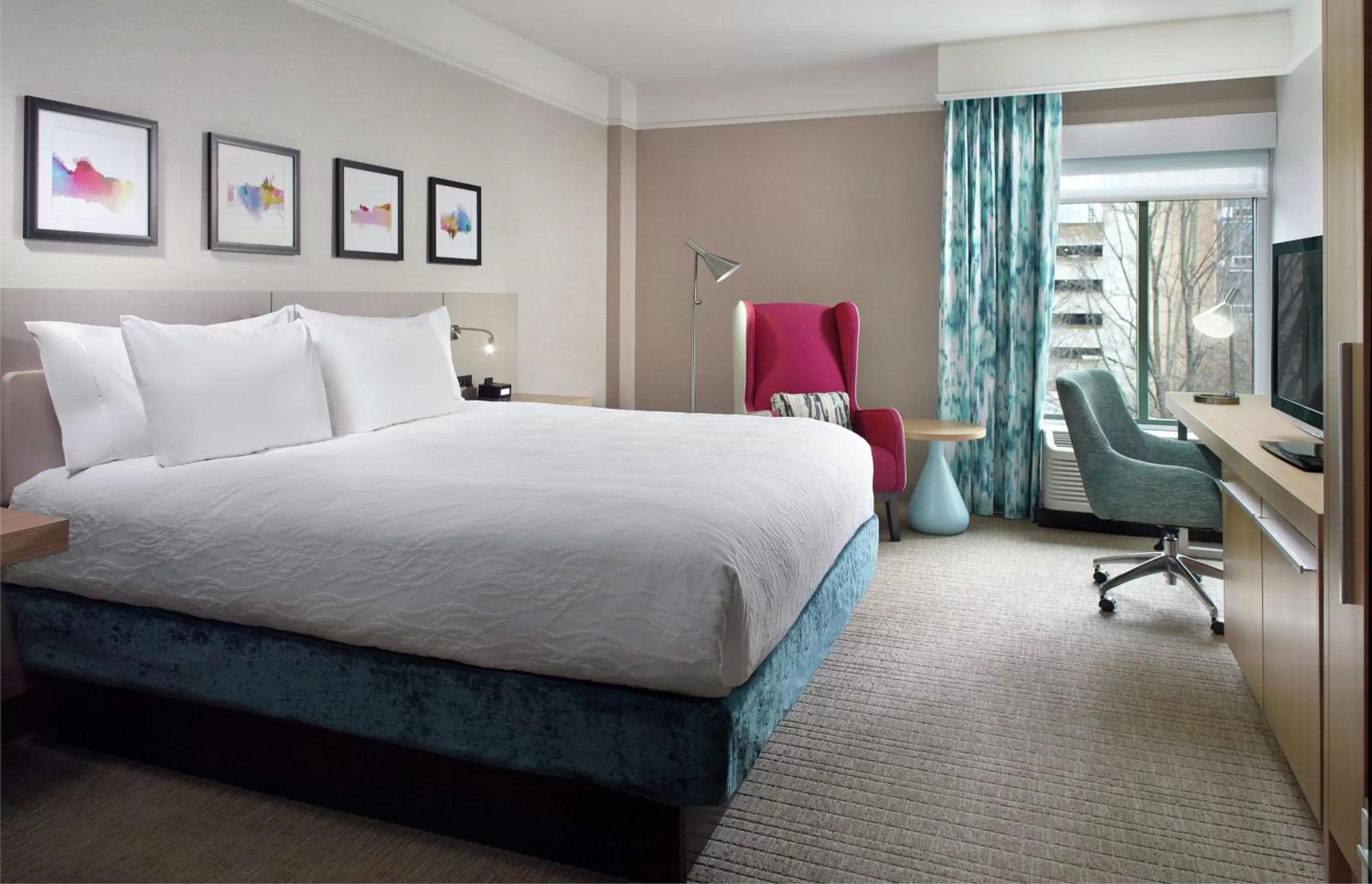 Bedroom, Bed in Hilton Garden Inn Atlanta-Buckhead