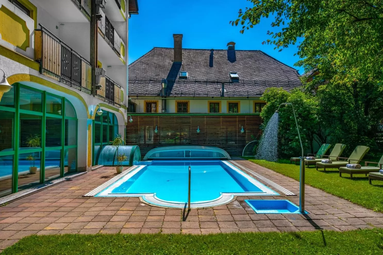 Swimming pool in Hotel Alpenblick Kreischberg