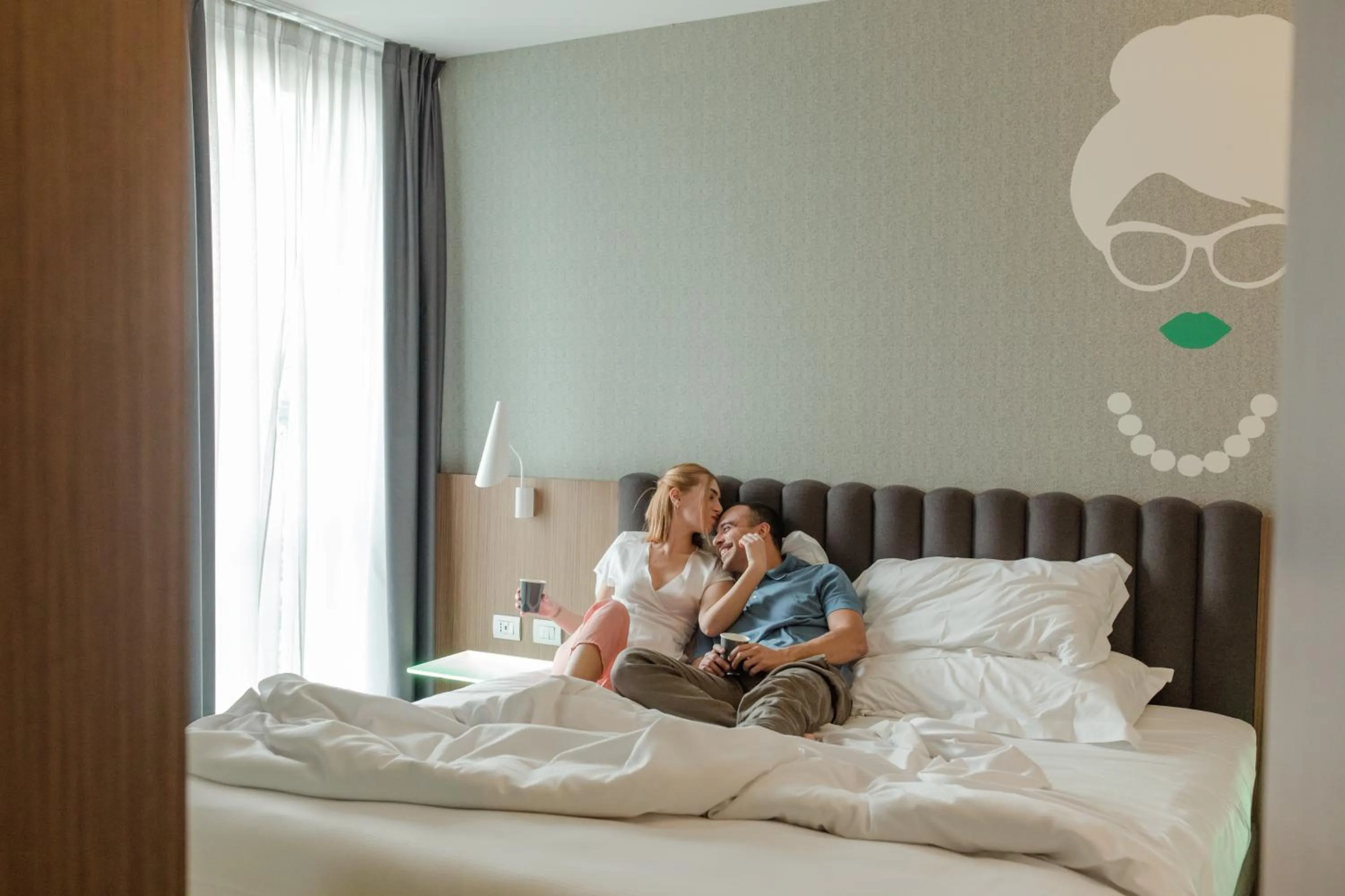 Bed in G Hotel Pescara