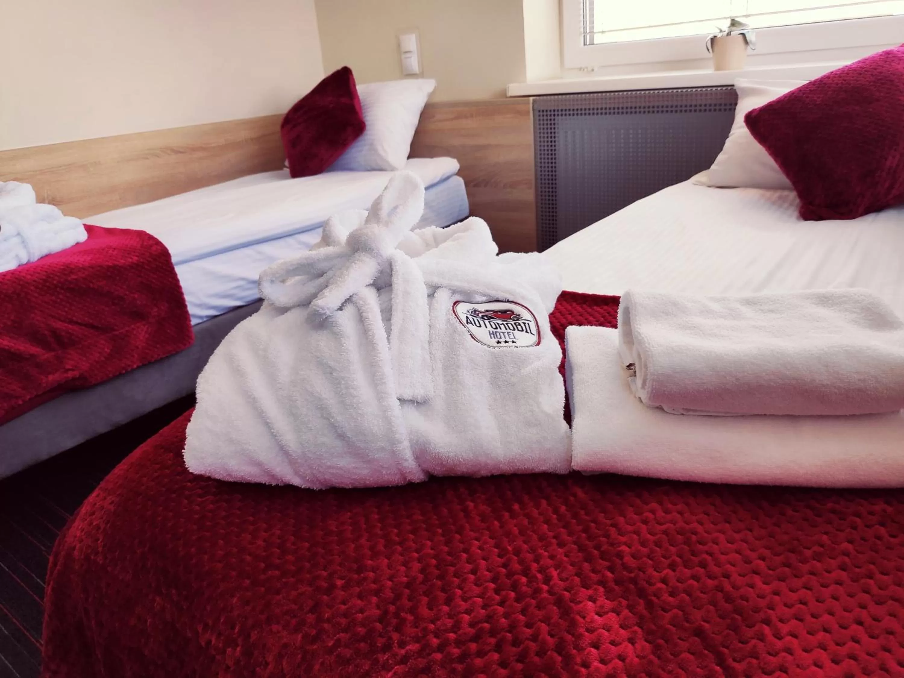 Bed in Automobil Hotel