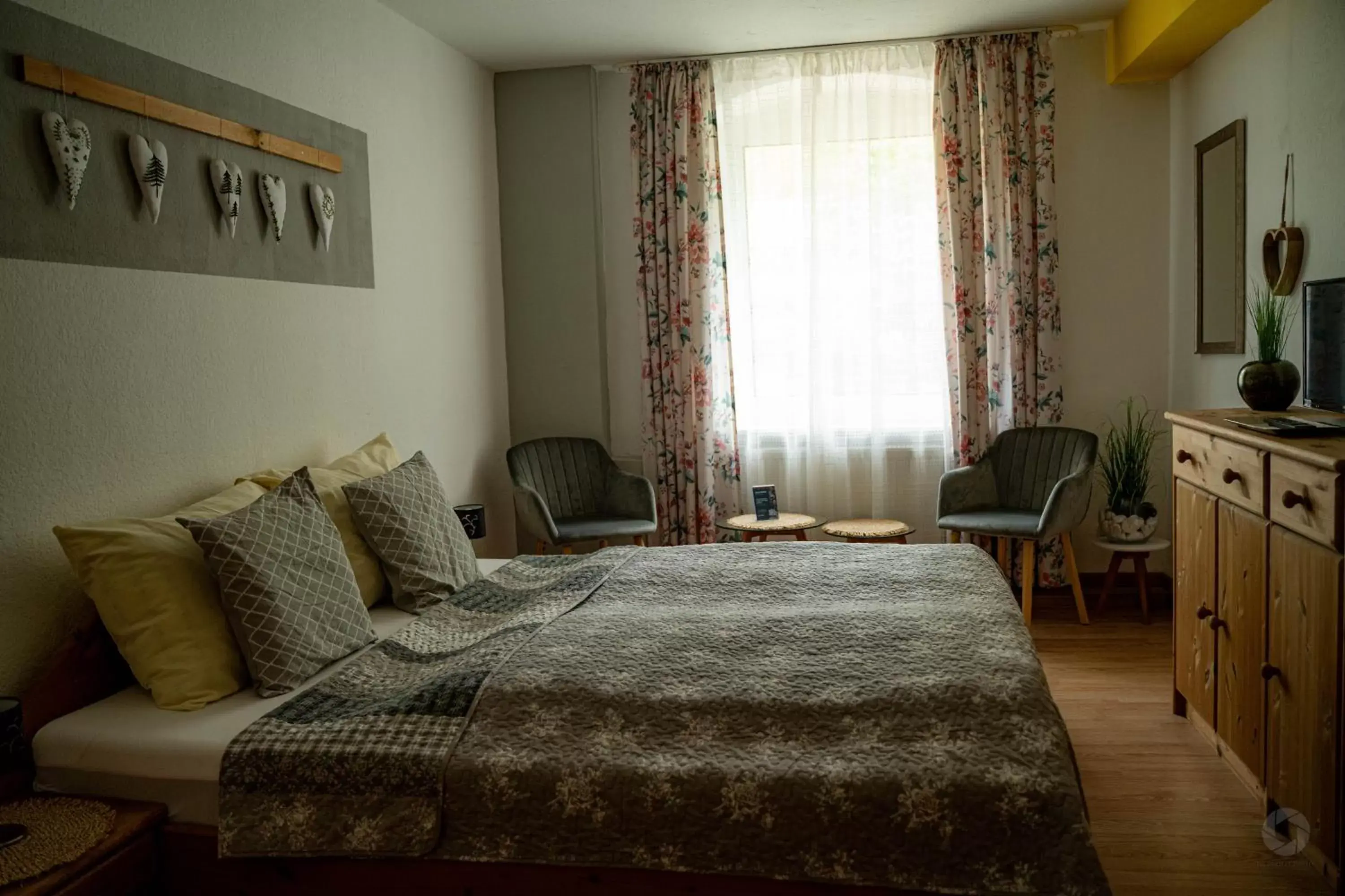 Bed in Wild West Pansion Fichtelberg Bed in Wild West Pansion Fichtelberg