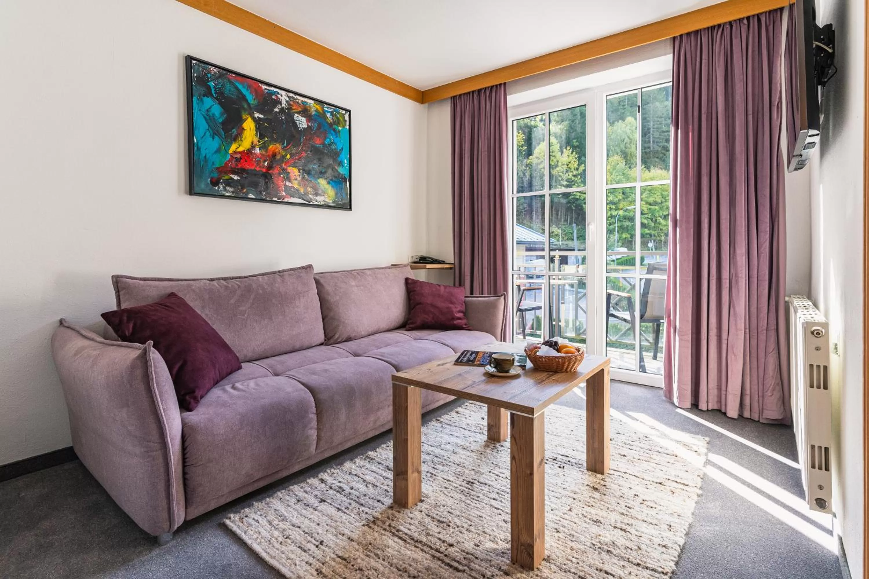 Living room in Hotel Der Schmittenhof