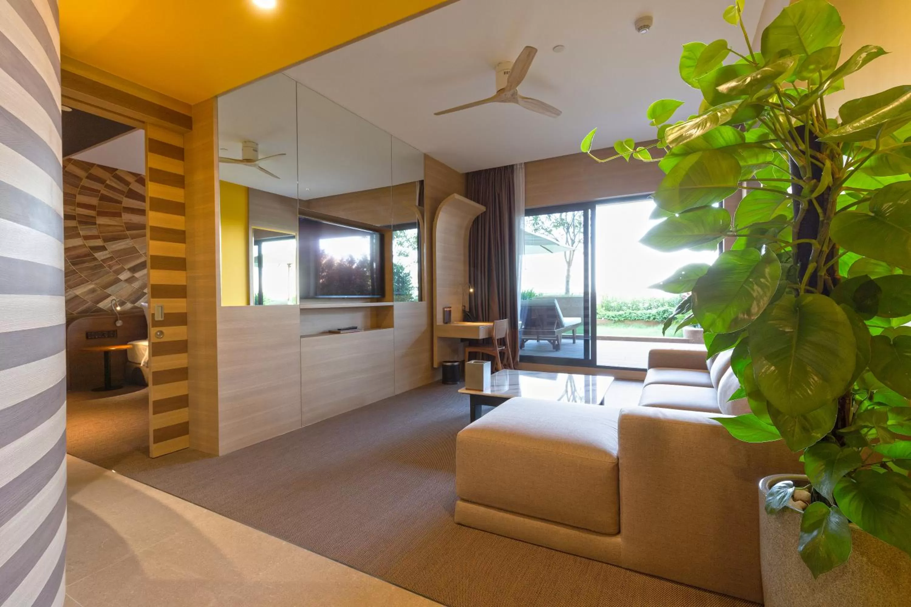 Living room in SUN & MOON, Riverside Hotel