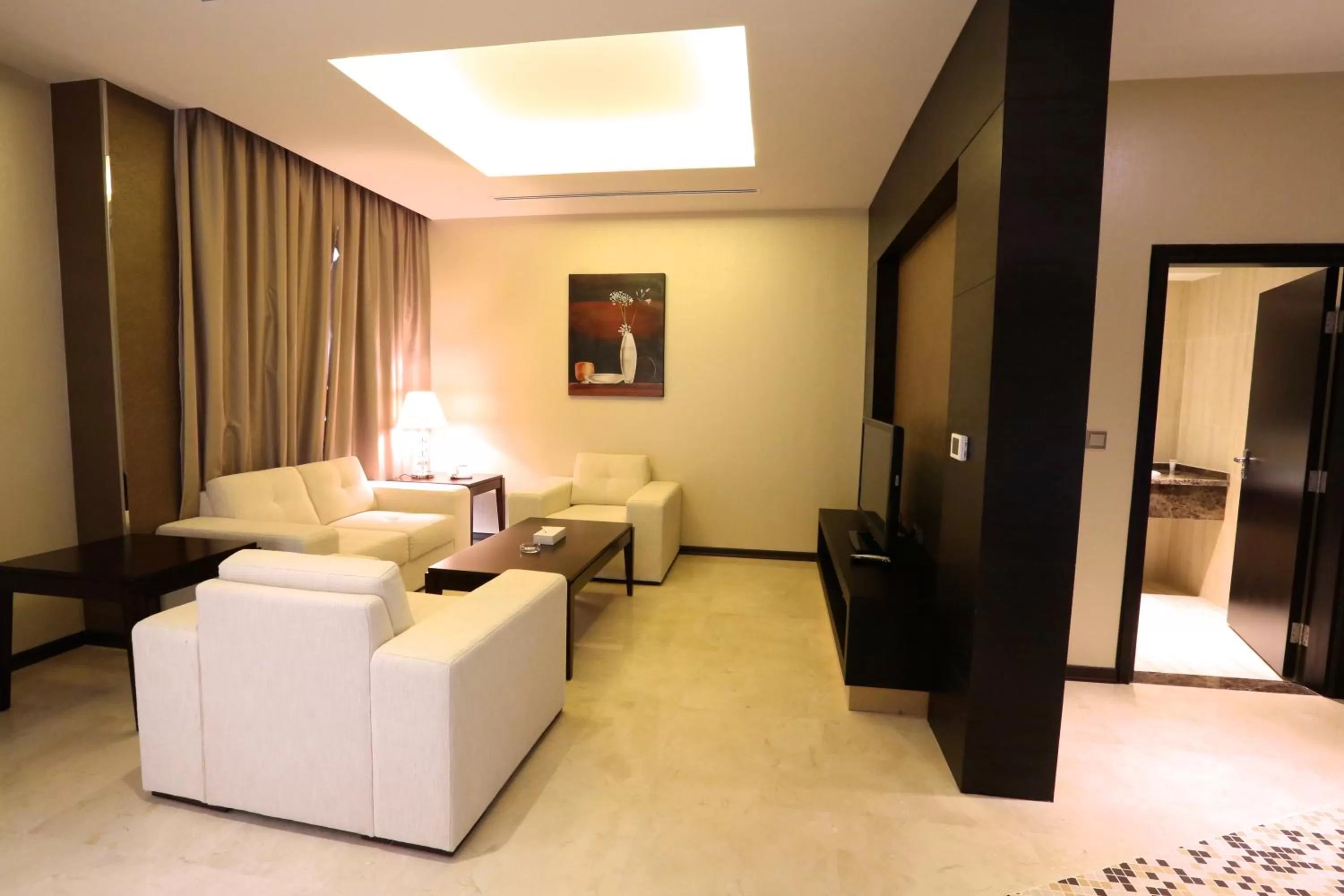 Living room, Bed in Nehal Hotel