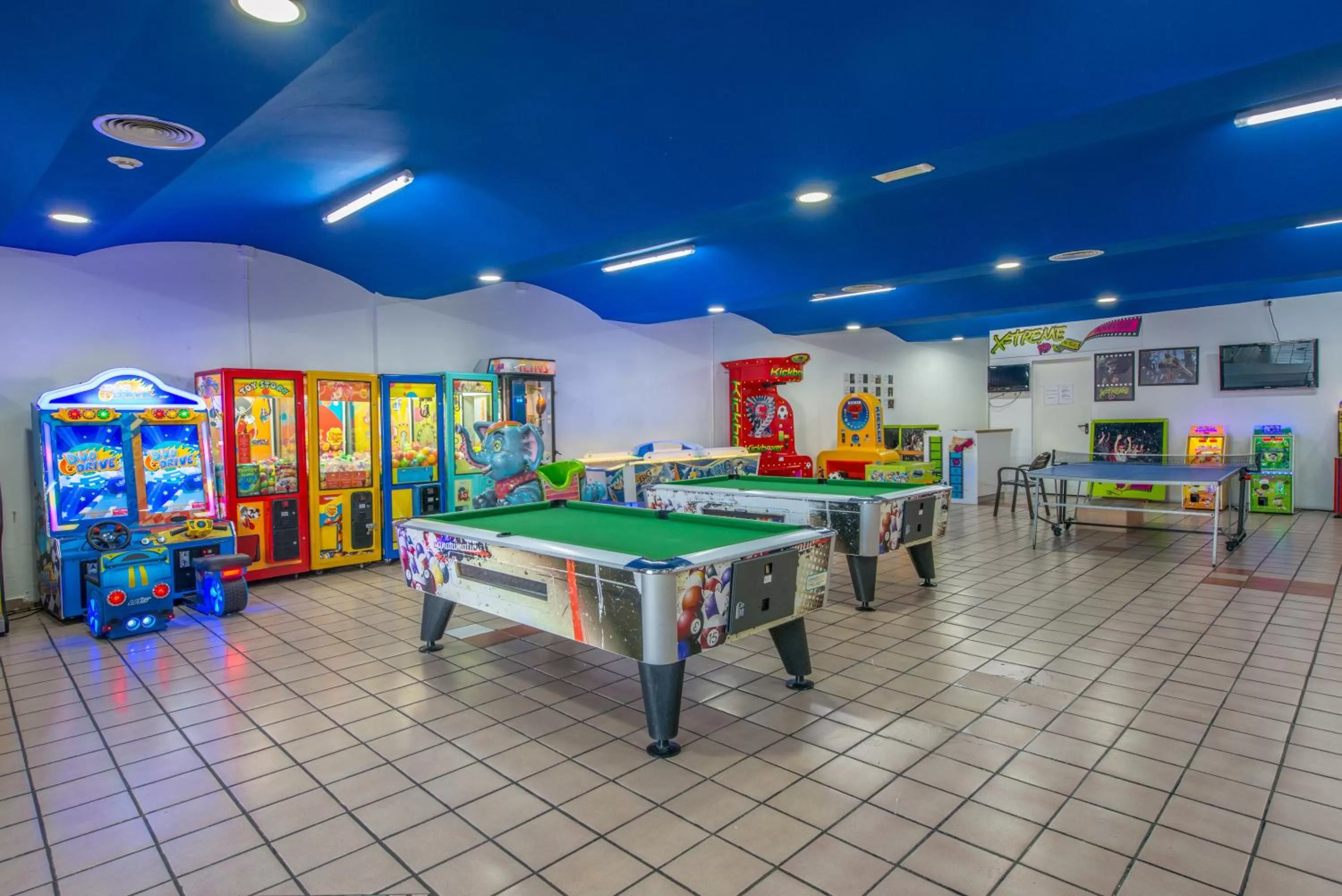 Game Room in Relaxia Lanzasur Club - Aqualava Water Park