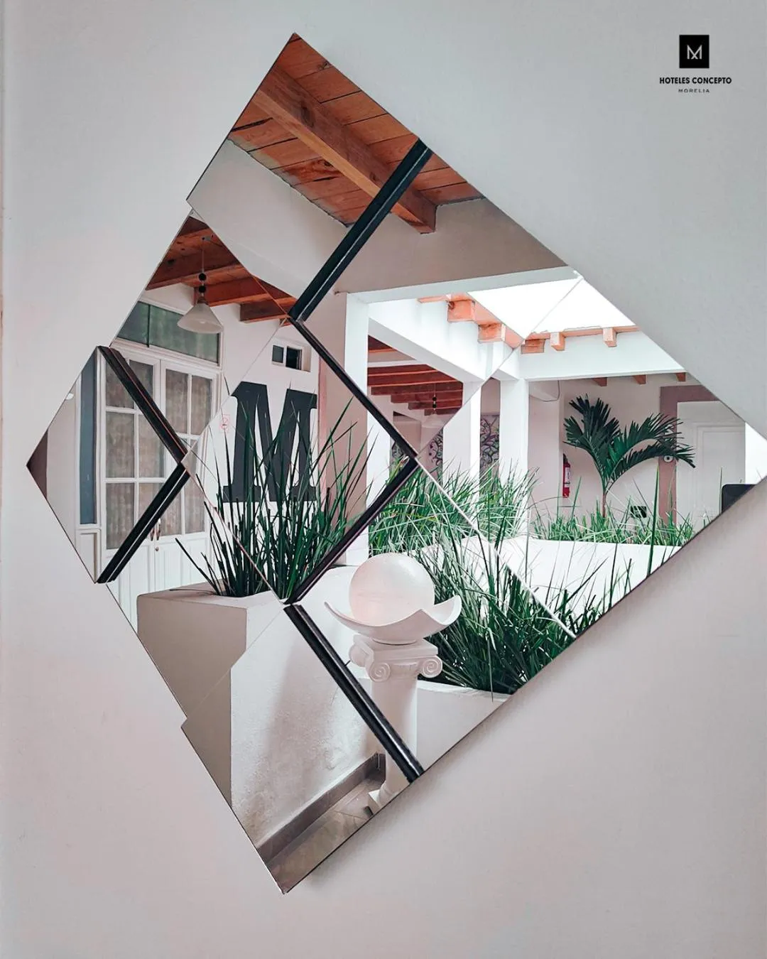 Decorative detail in M Hoteles Concepto