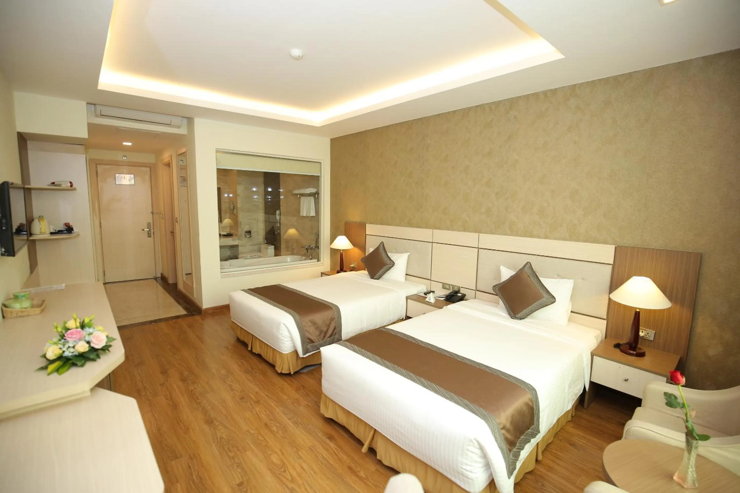 Bedroom, Bed in Muong Thanh Grand Thanh Hoa Hotel