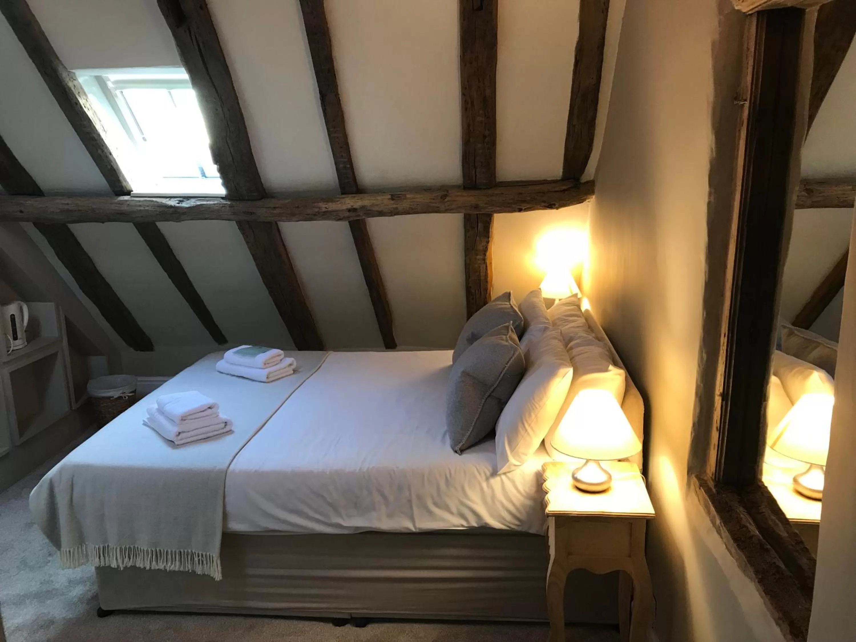 Bed in Galtres Lodge Hotel & Forest Restaurant