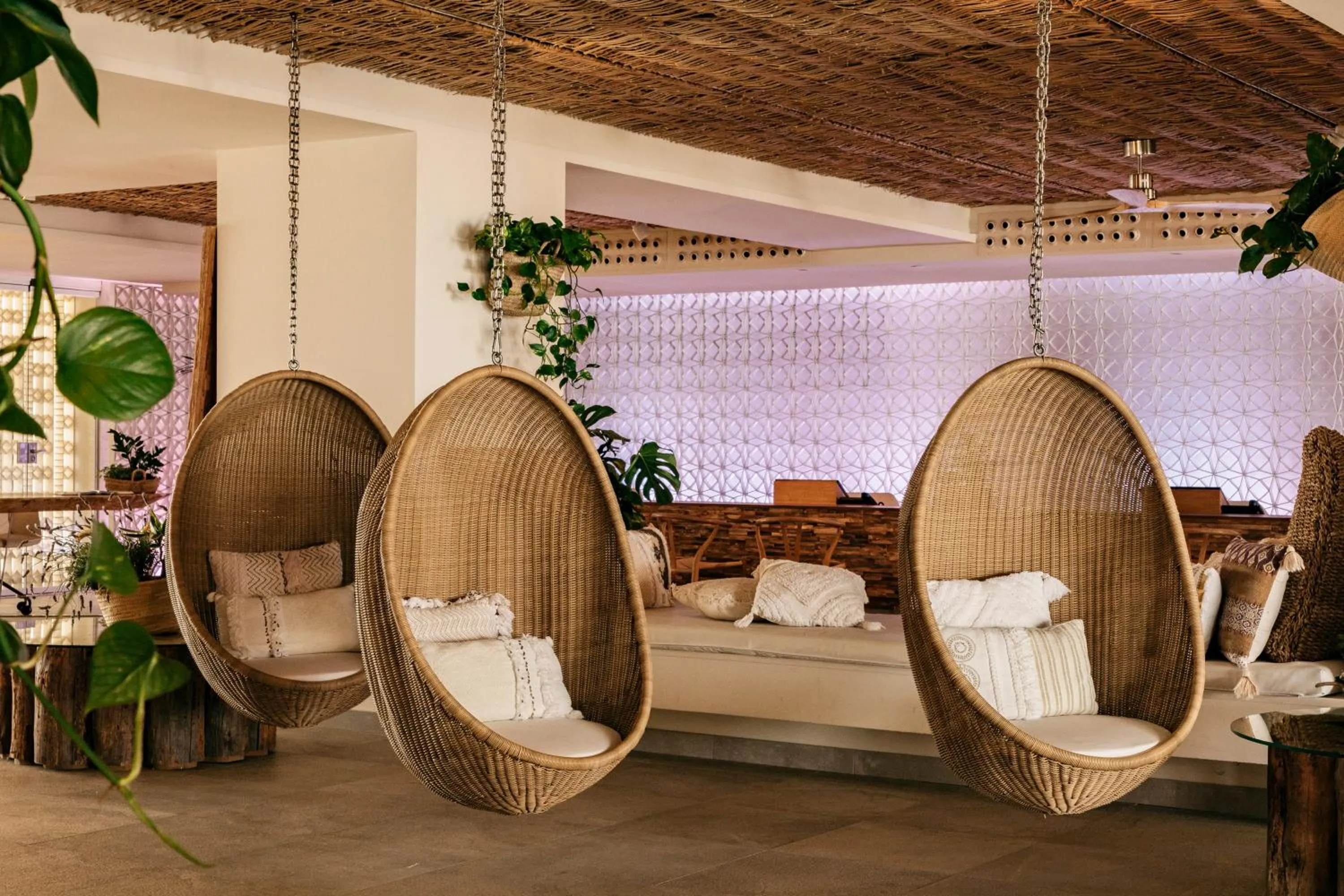 Lobby or reception in ME Ibiza - The Leading Hotels of the World