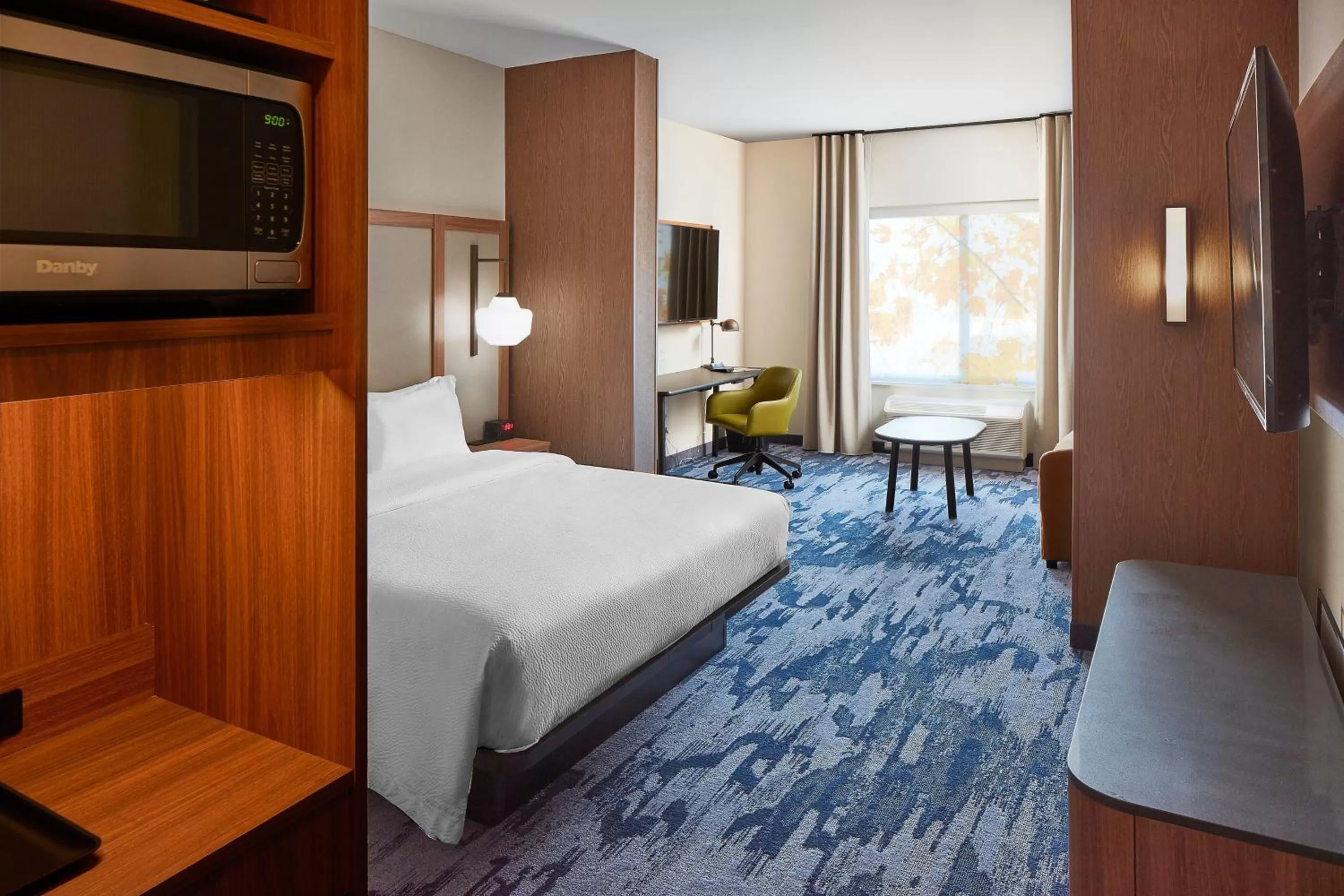 King Suite with Sofa Bed and Lake View in Fairfield Inn & Suites Seneca Clemson Univ Area