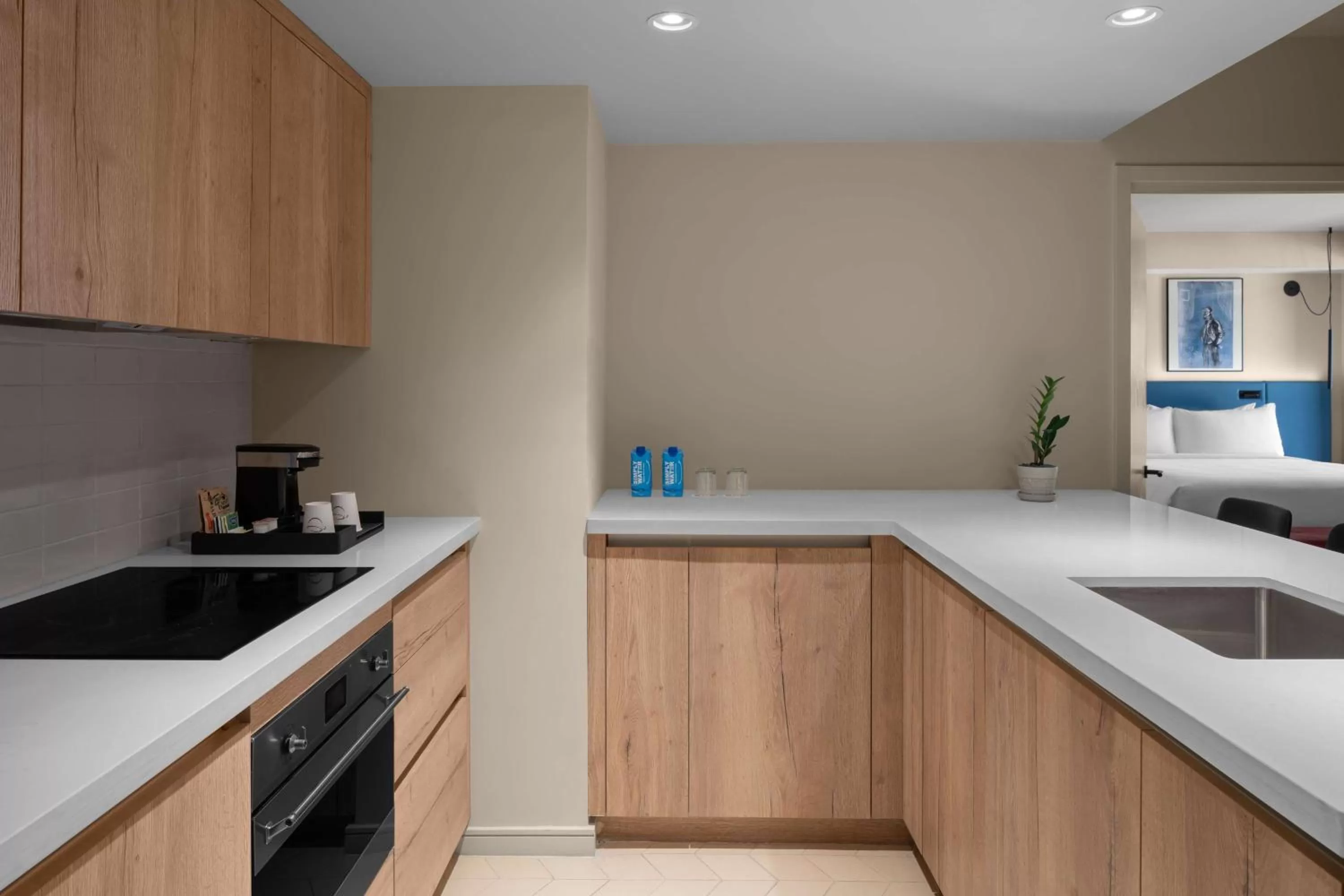 Kitchen or kitchenette in ROK Hotel Kingston, Tapestry Collection By Hilton